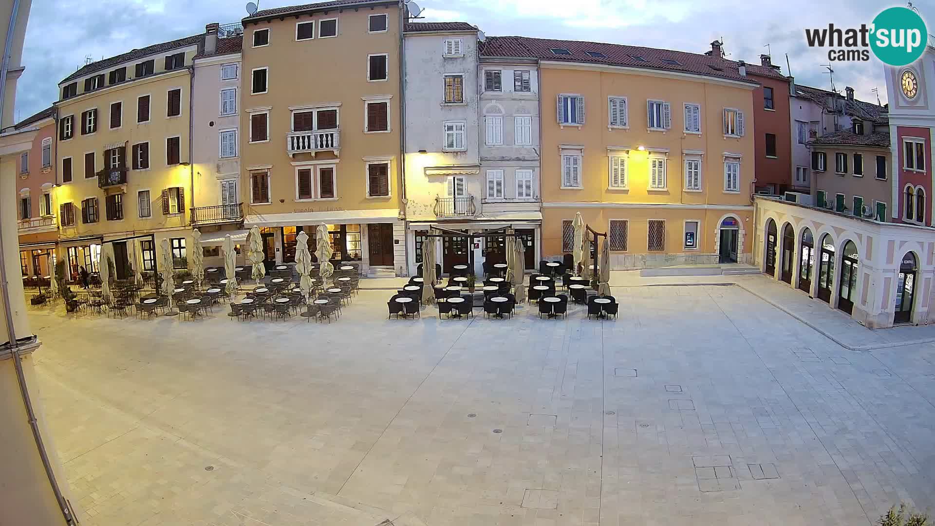 Rovinj Center Webcam – Main Square
