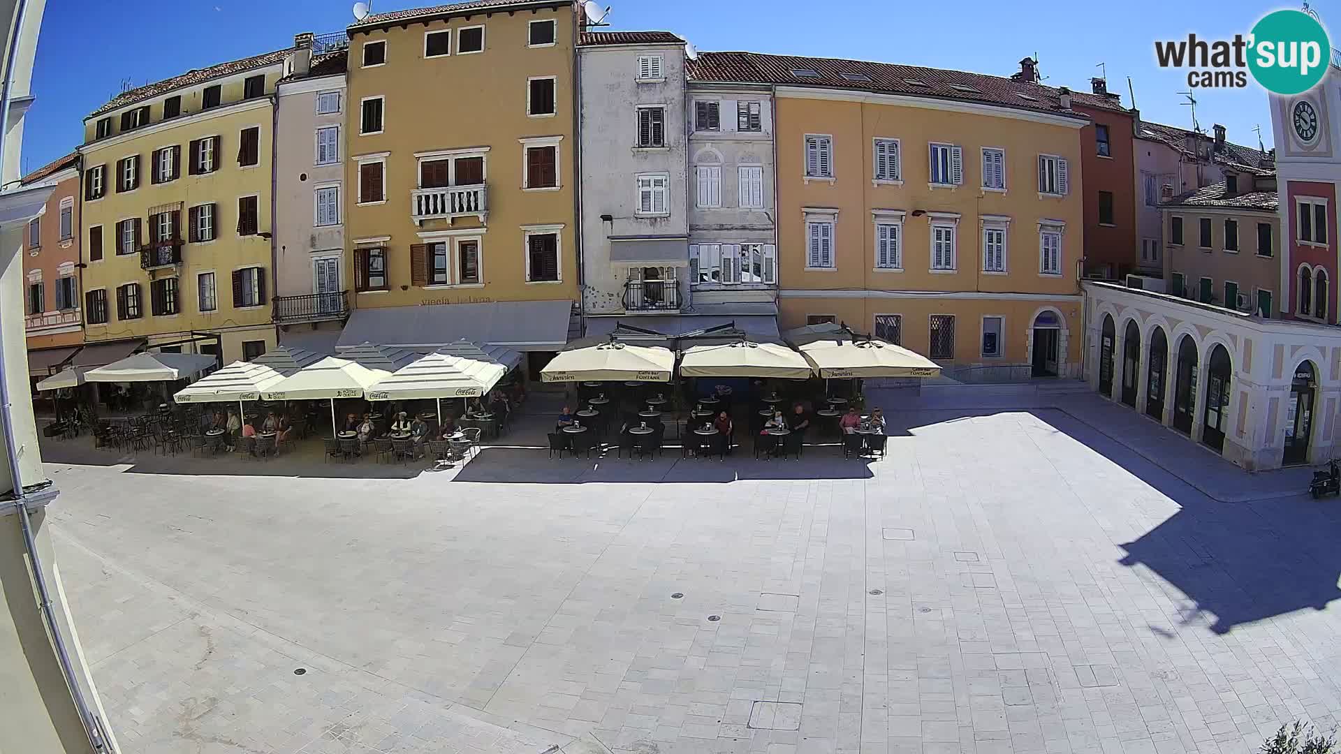 Webcam Rovigno Centro – Piazza Centrale