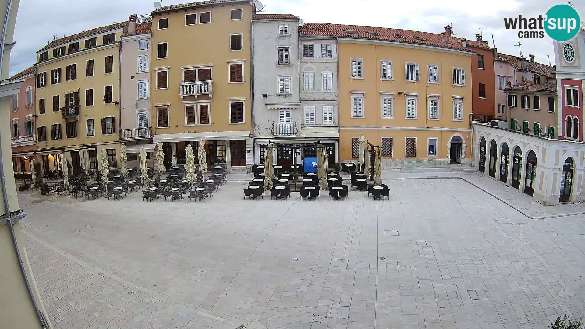 Webcam Rovinj Center – Plaza Principal