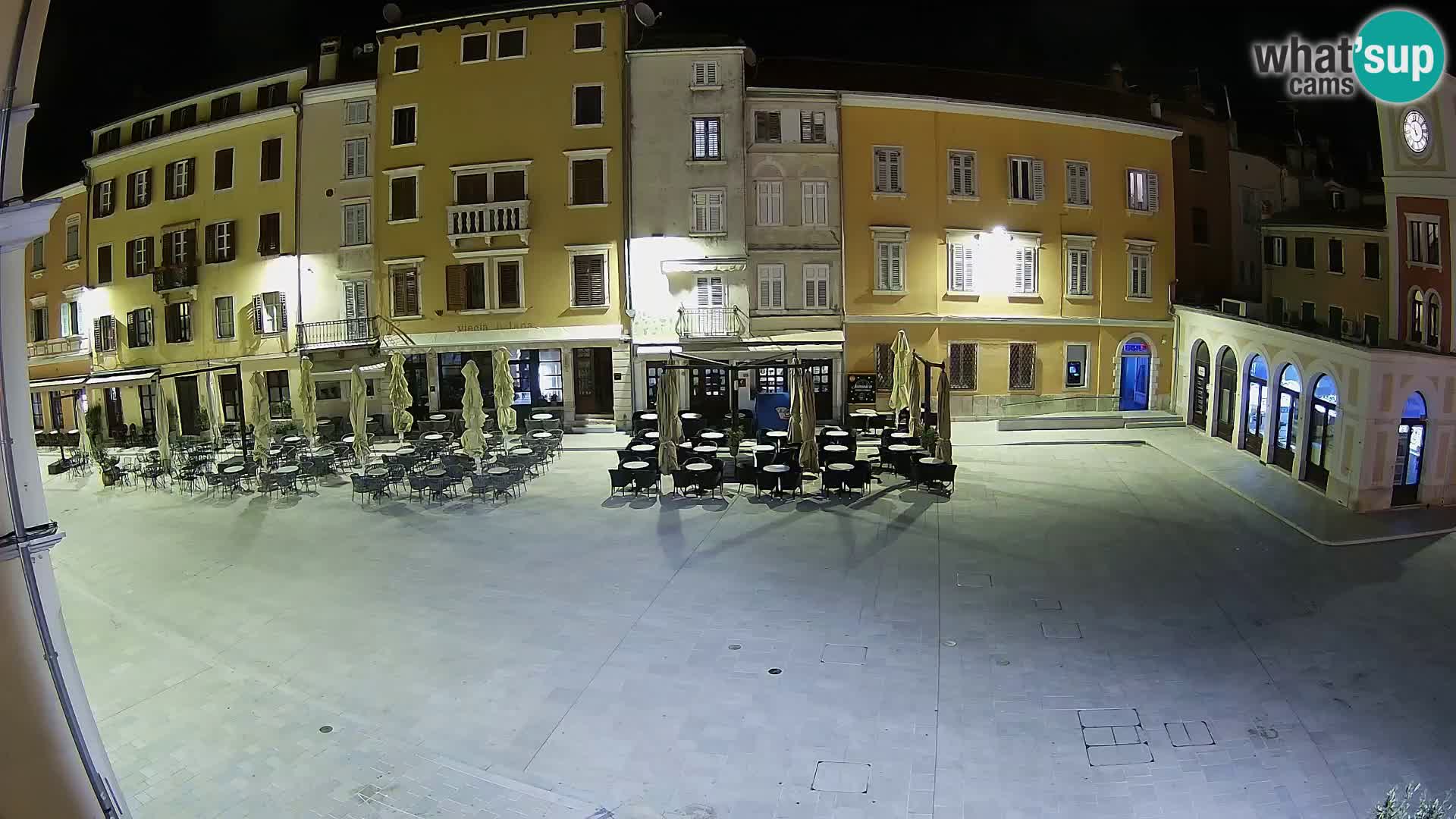 Webcam Rovinj Zentrum – Hauptplatz in Echtzeit