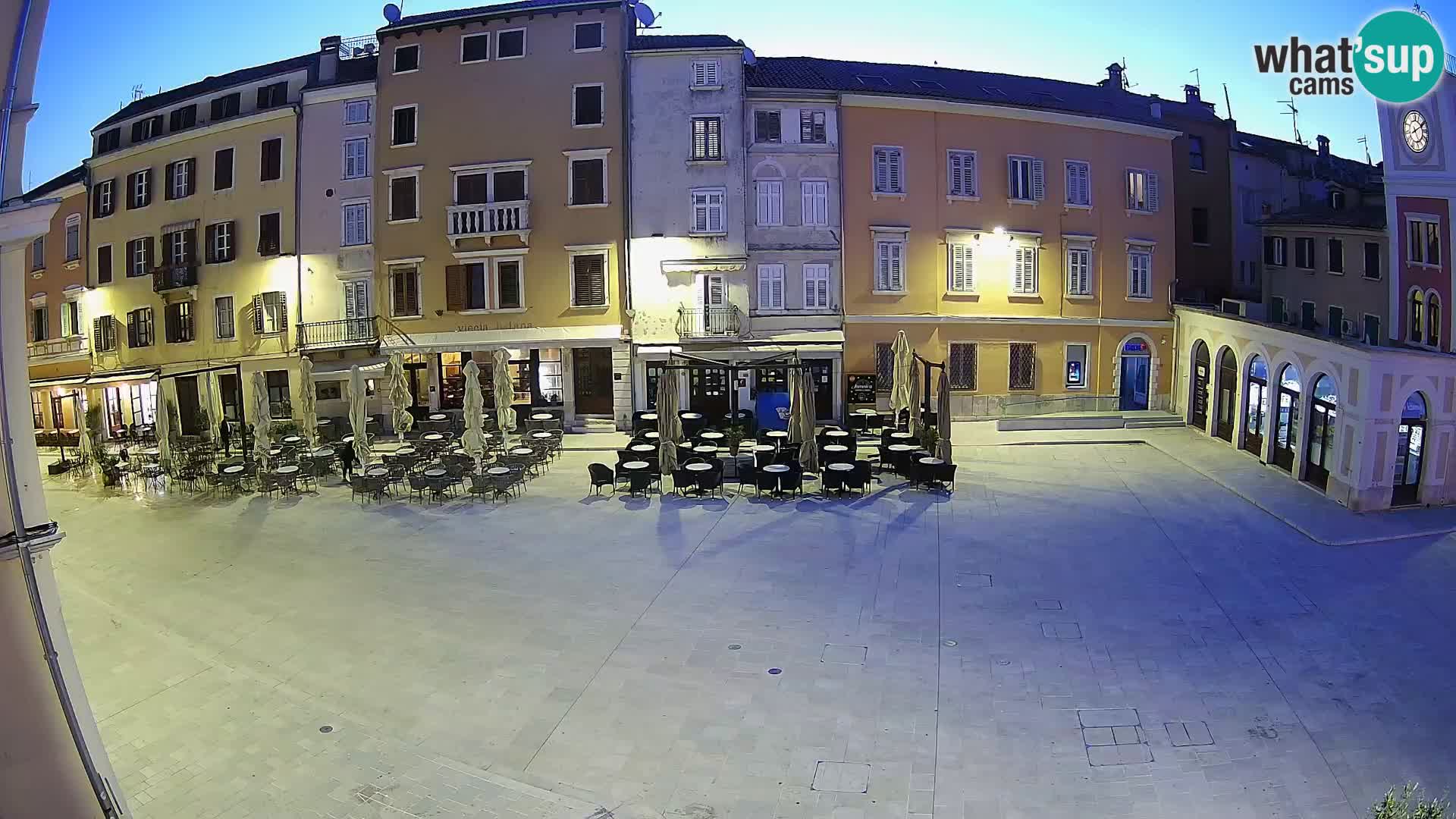 Webcam Rovinj Center – Plaza Principal