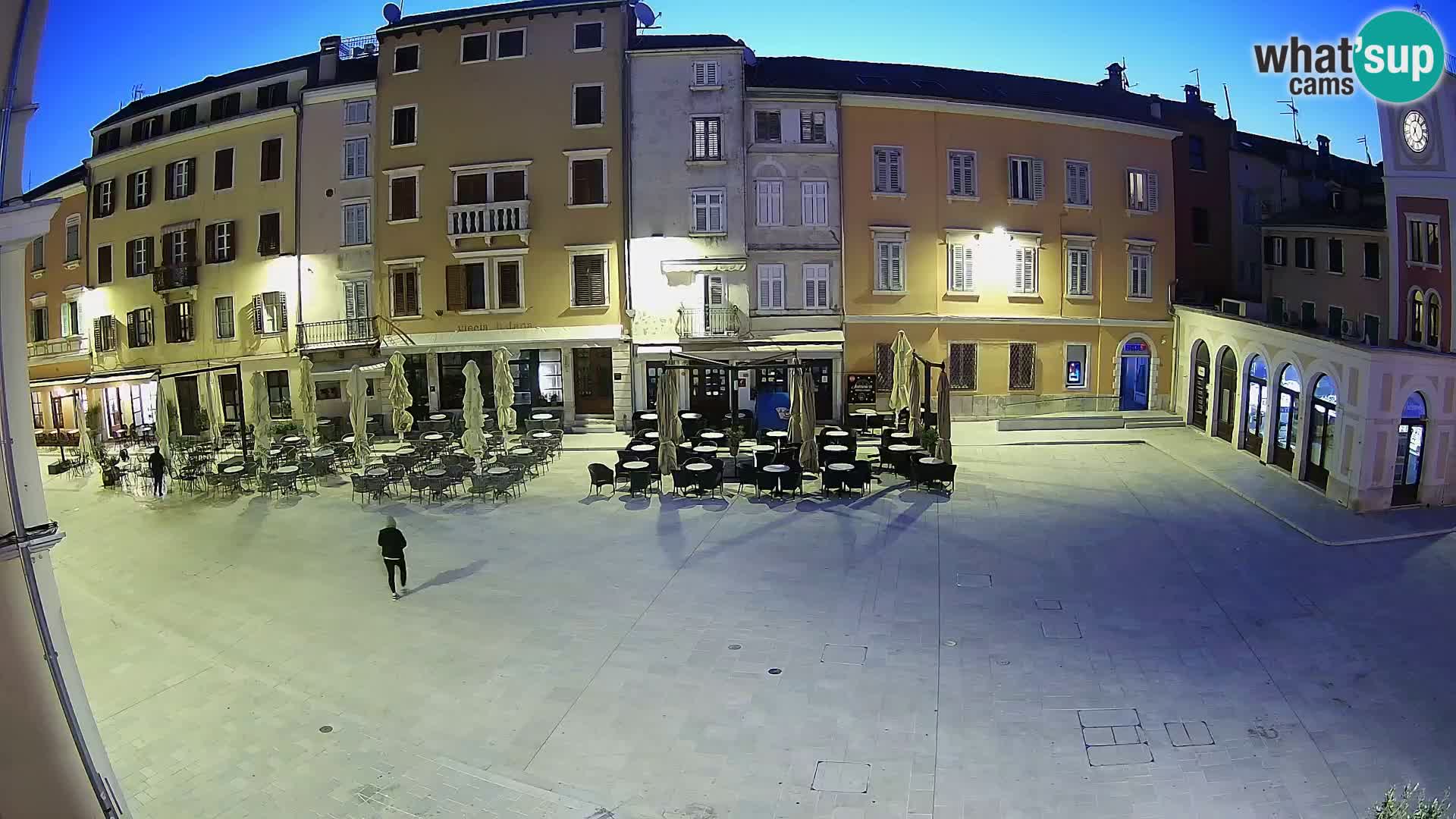 Webcam Rovinj Zentrum – Hauptplatz in Echtzeit