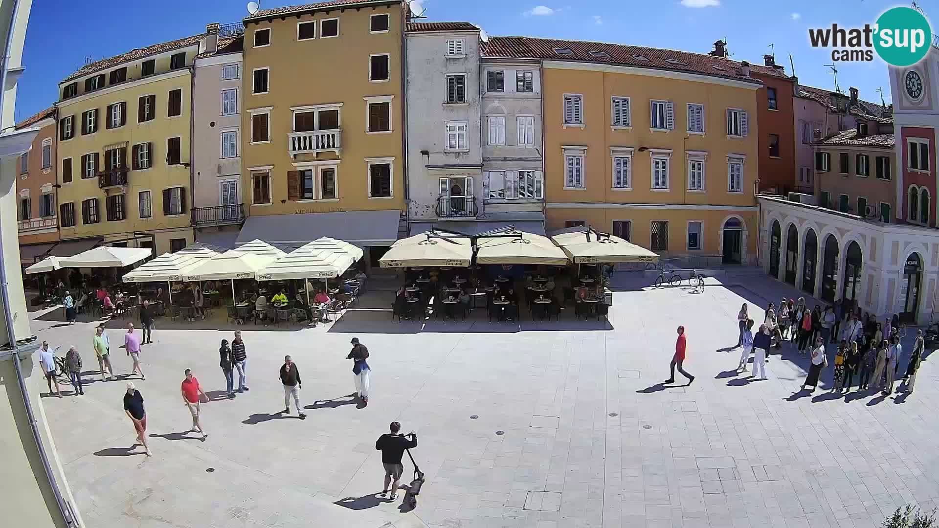 Webcam Rovinj Center – Plaza Principal