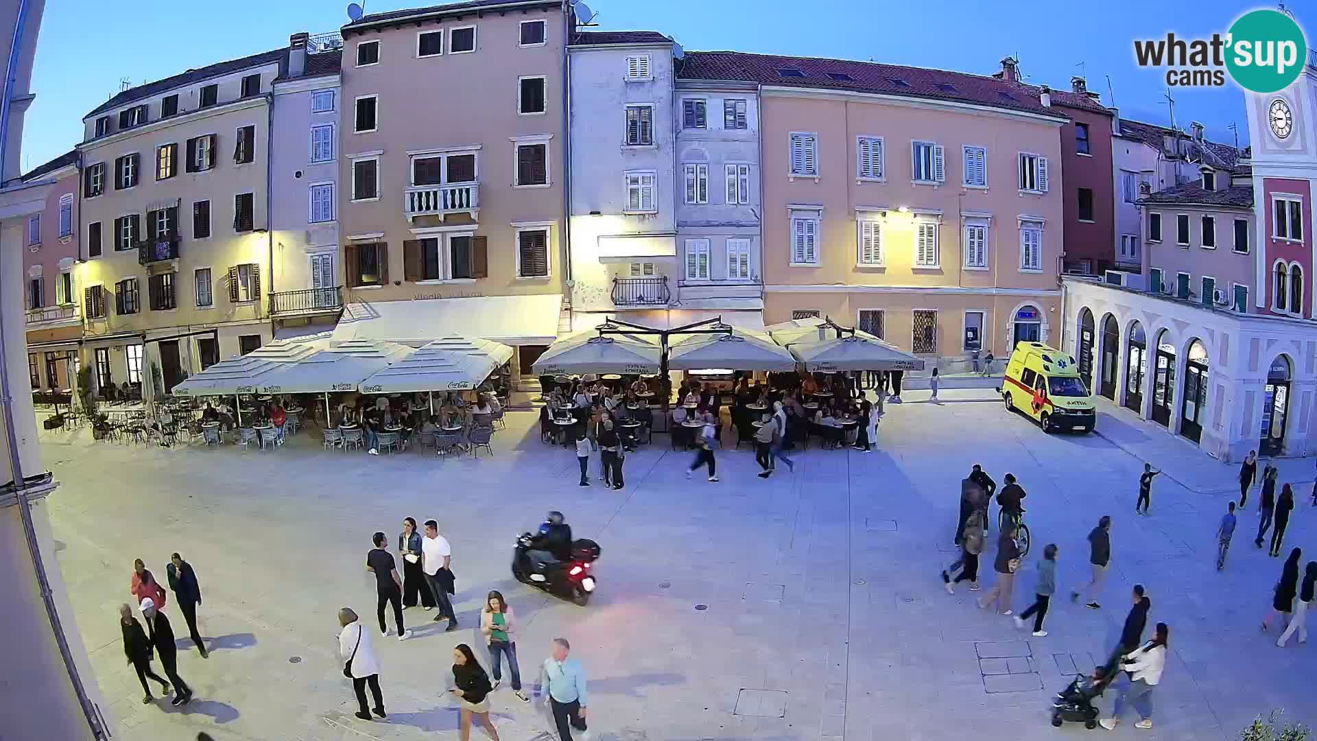 Rovinj Center Webcam – Main Square
