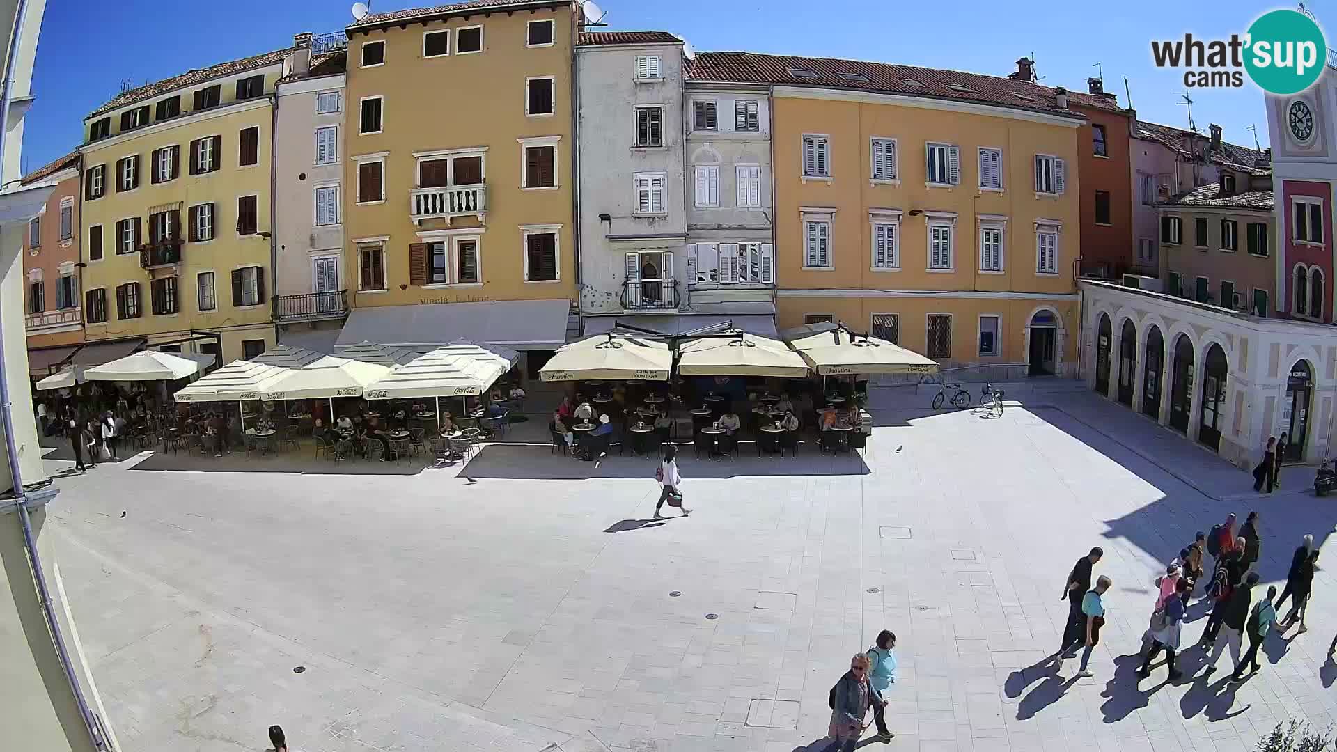 Spletna kamera Rovinj Center – Glavni trg