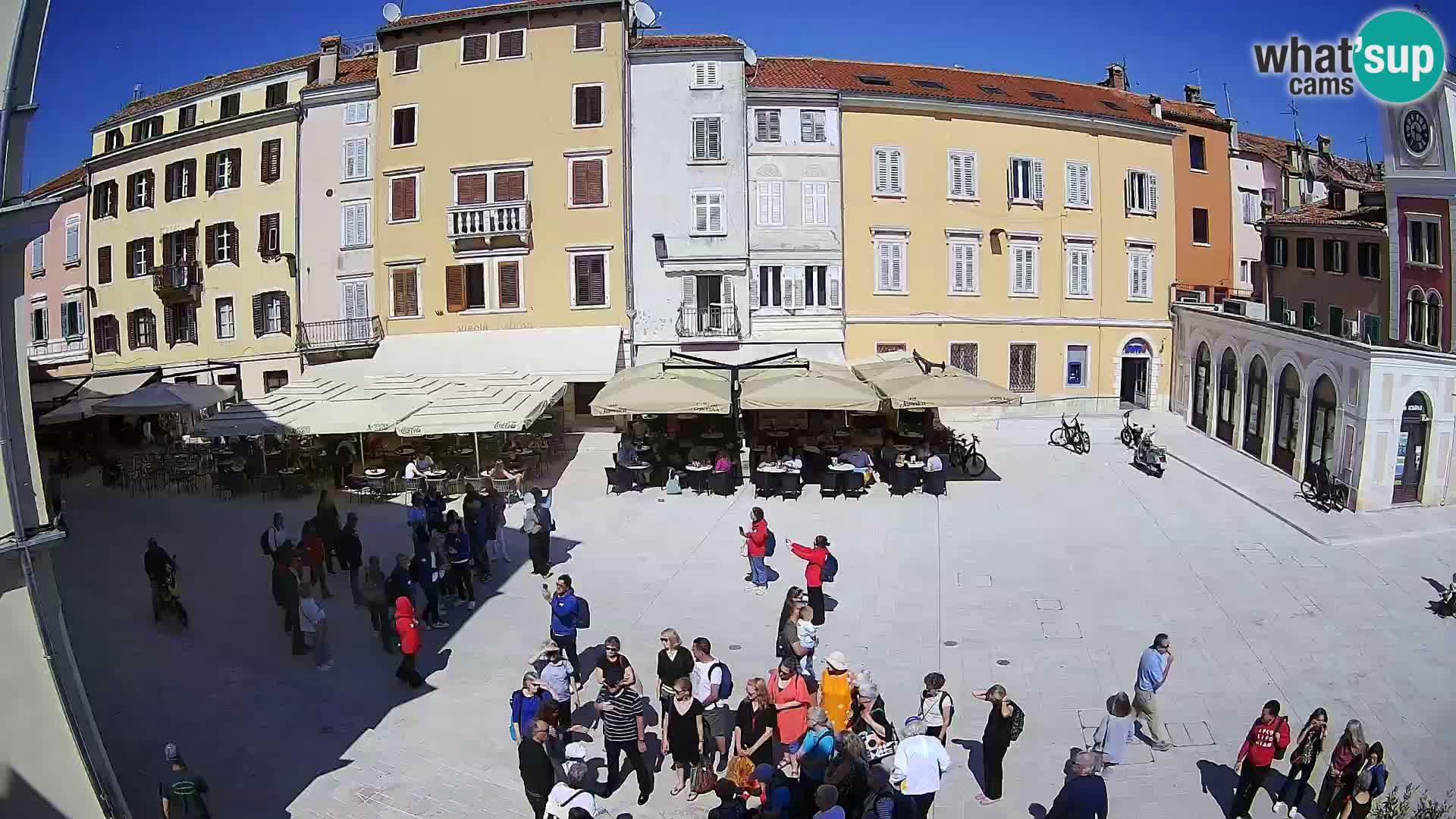Webcam Rovinj Centar – glavni trg