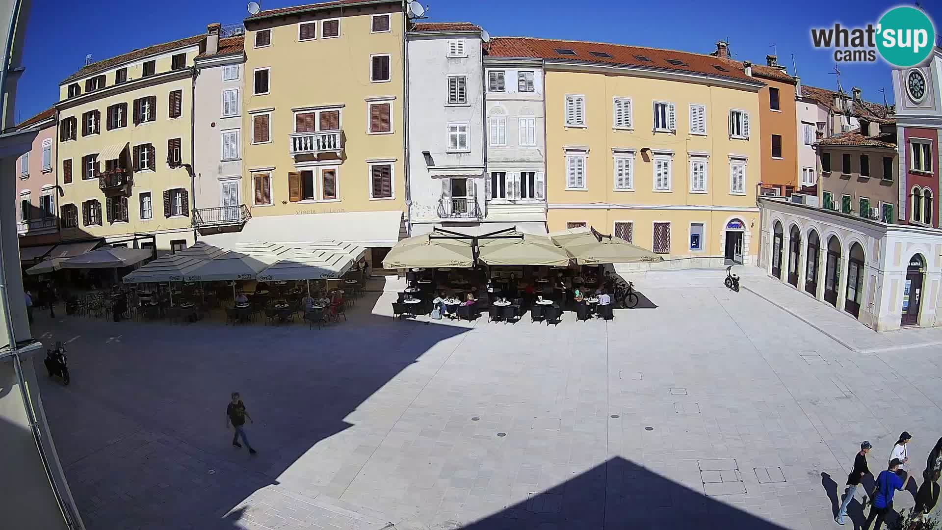 Spletna kamera Rovinj Center – Glavni trg