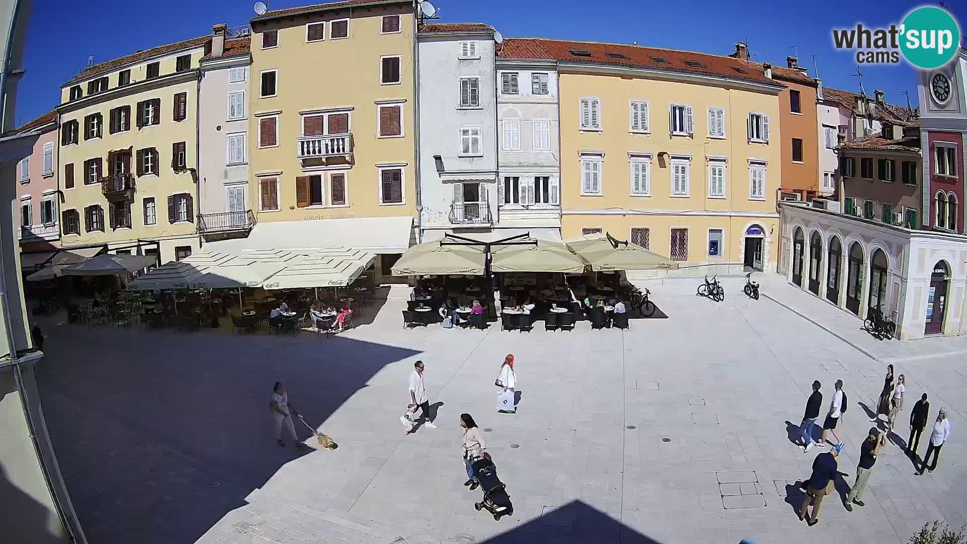 Webcam Rovigno Centro – Piazza Centrale