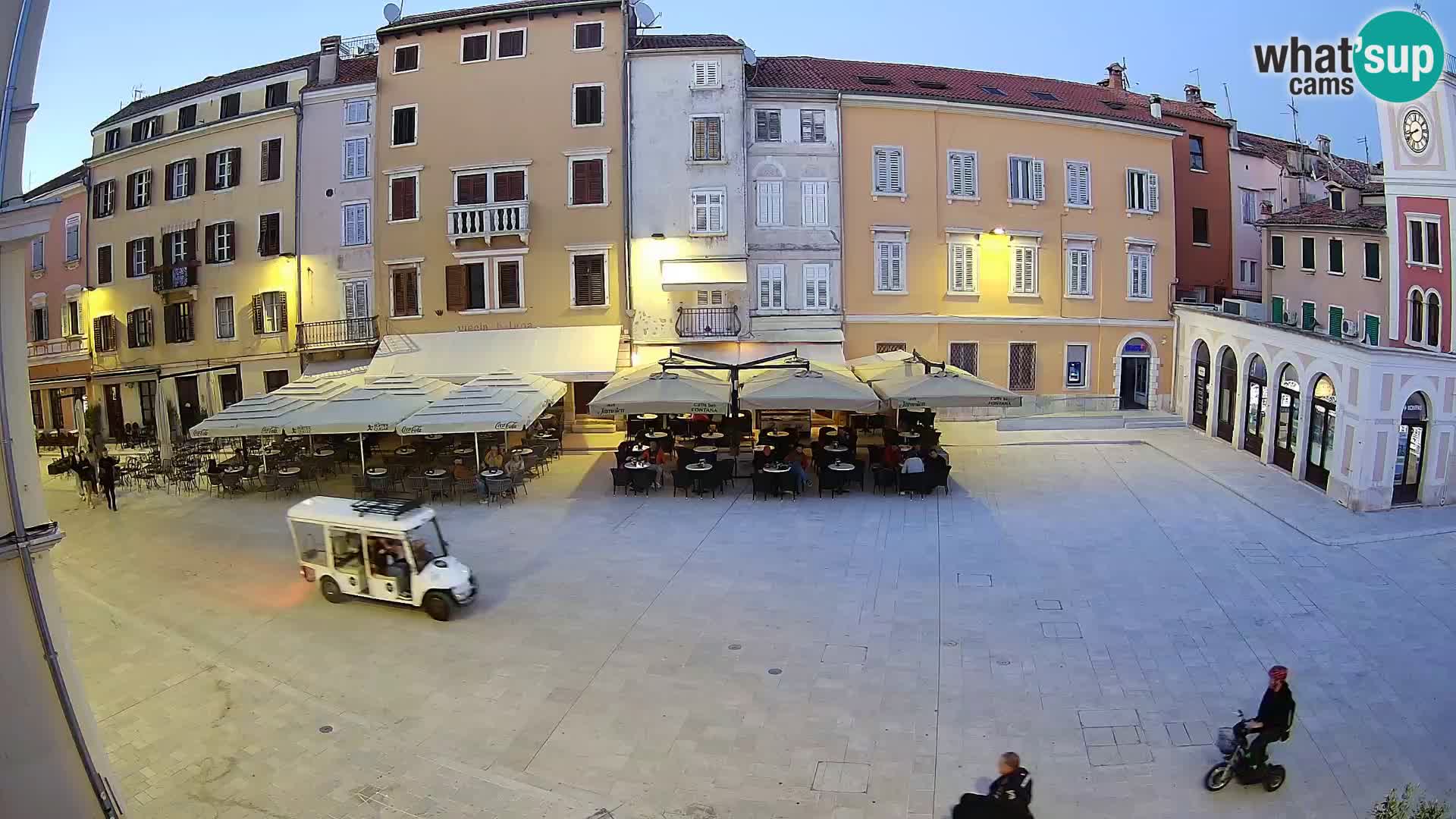 Webcam Rovinj Centre – Place Principale