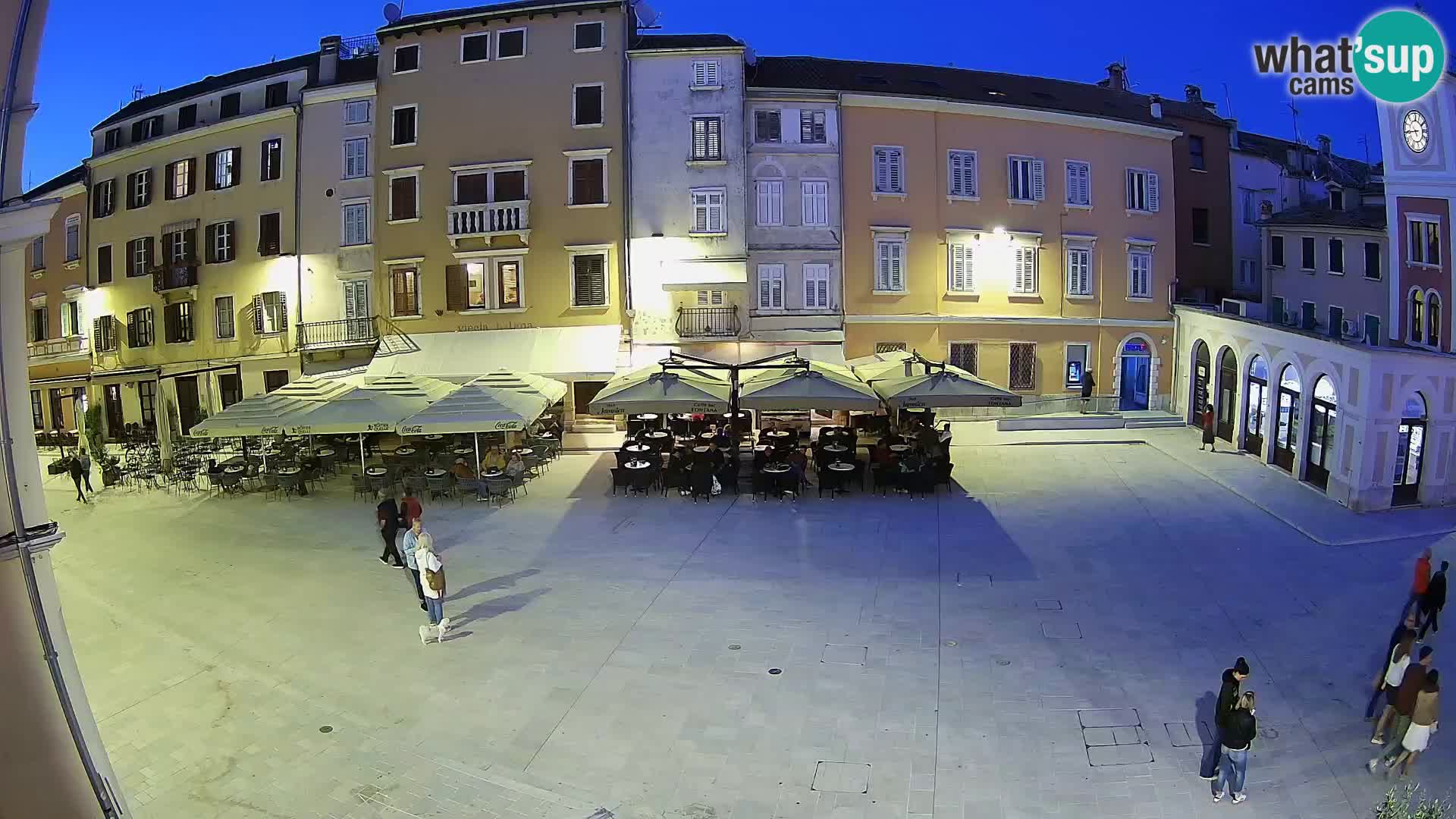 Webcam Rovinj Zentrum – Hauptplatz in Echtzeit