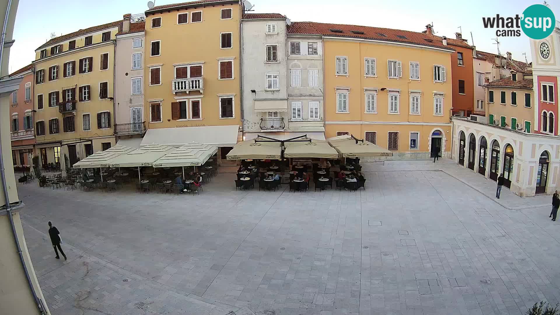 Webcam Rovinj Center – Plaza Principal