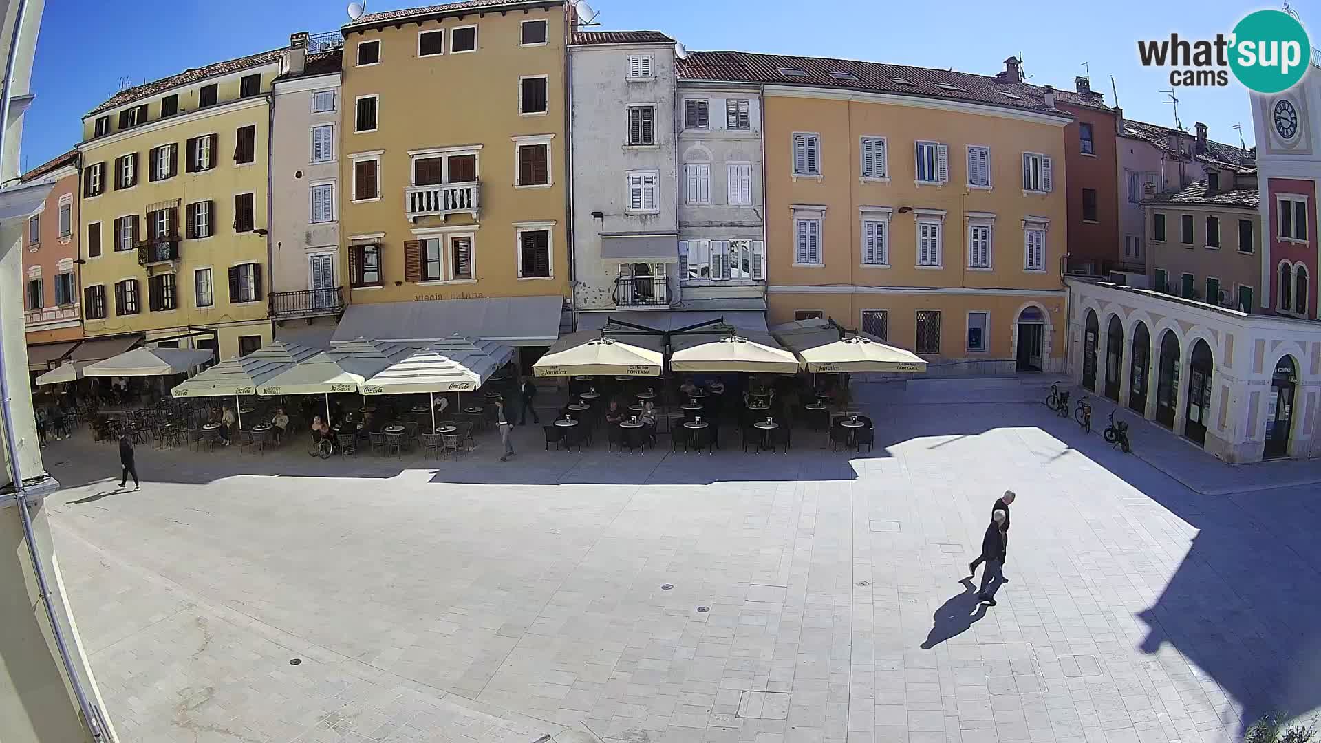Rovinj Center Webcam – Main Square