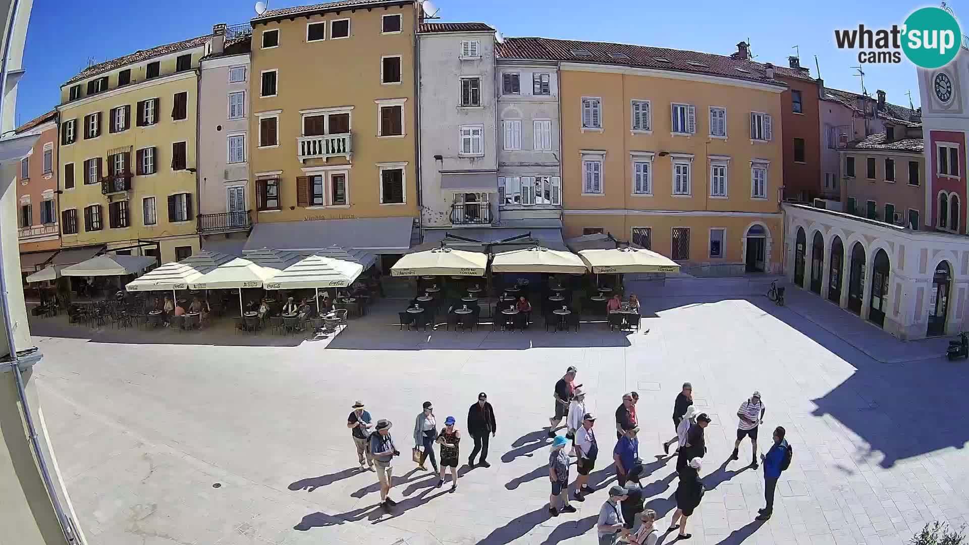 Webcam Rovinj Center – Plaza Principal
