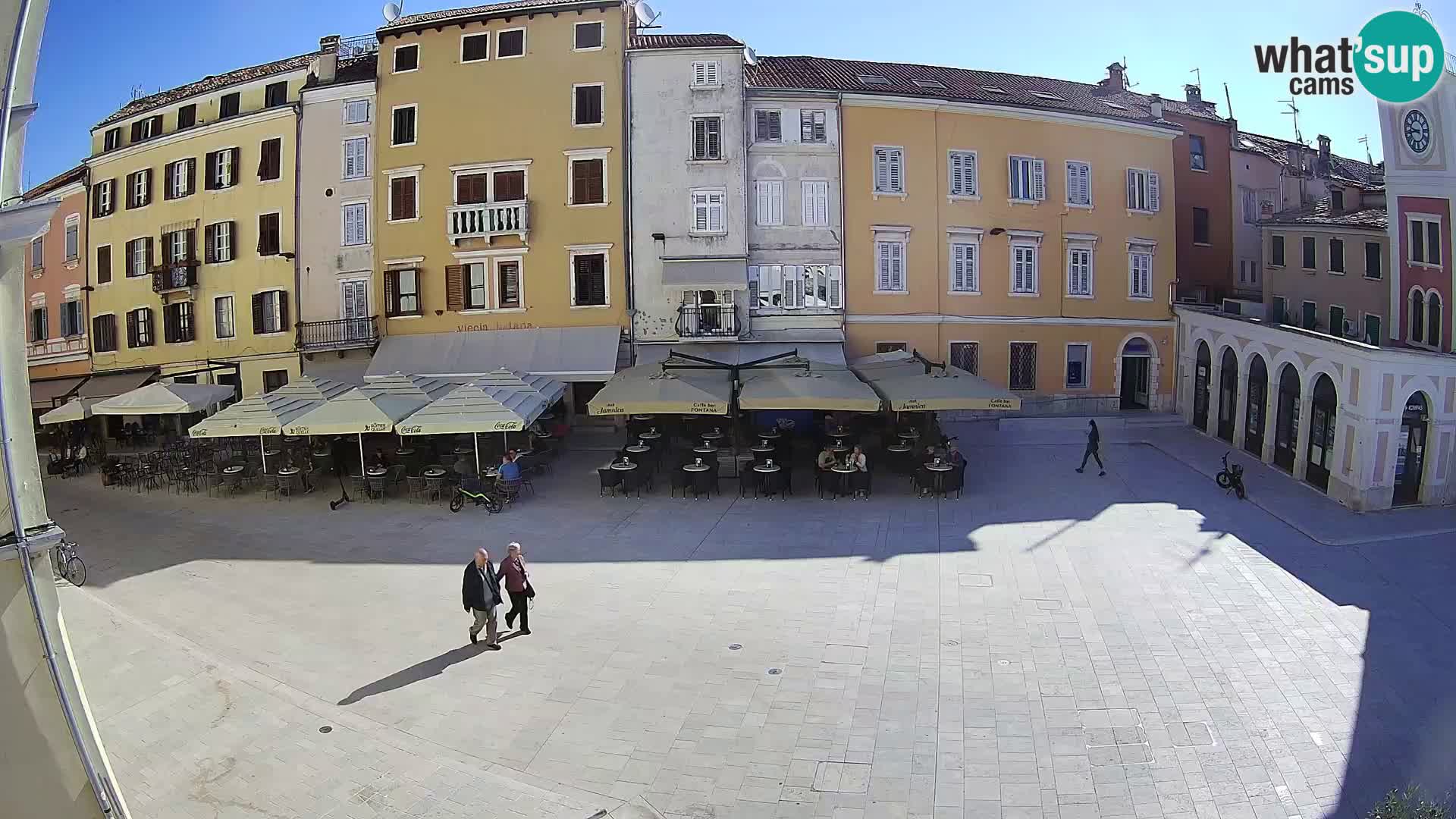 Webcam Rovinj Centre – Place Principale