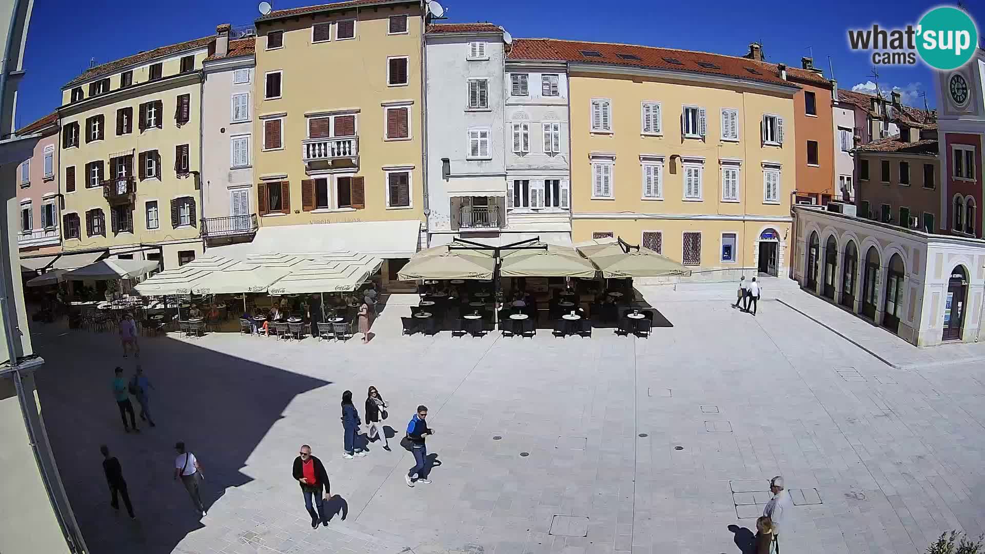Spletna kamera Rovinj Center – Glavni trg