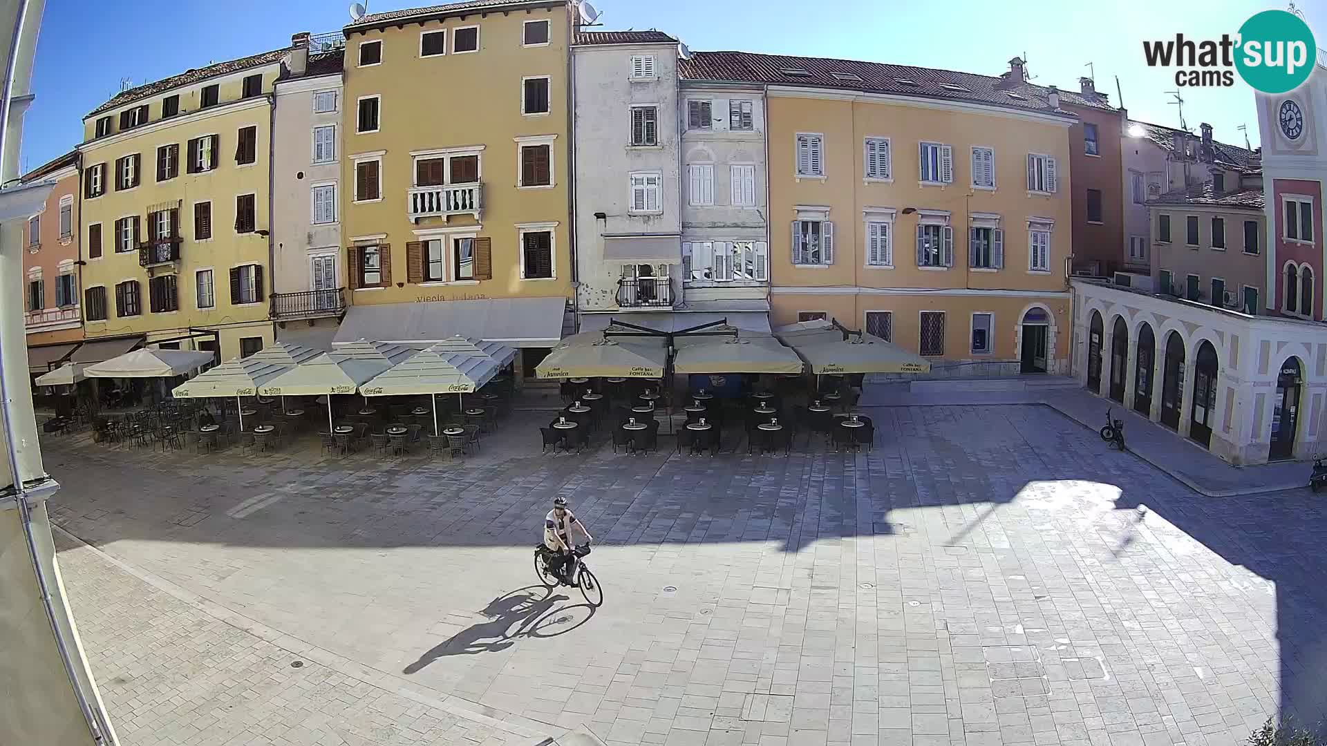 Webcam Rovinj Center – Plaza Principal
