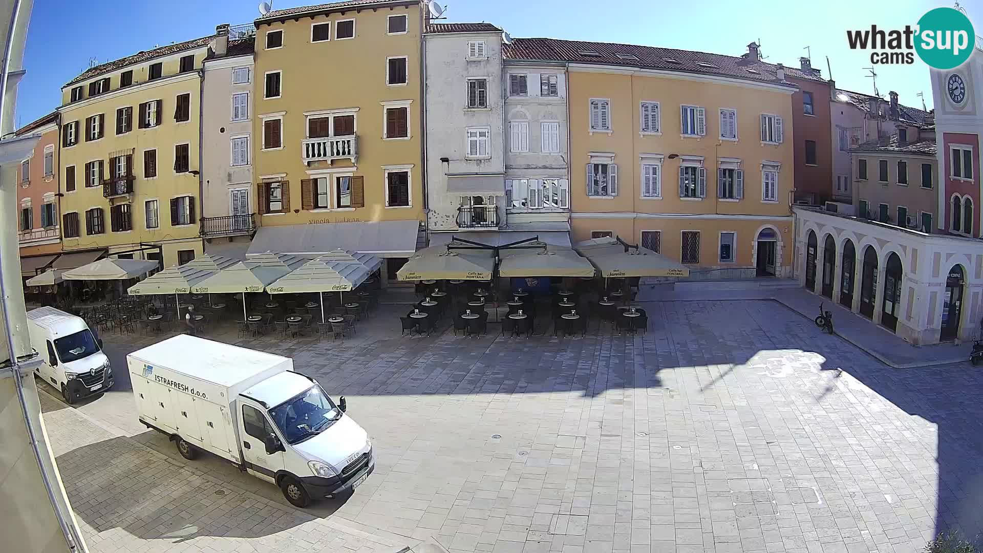 Webcam Rovigno Centro – Piazza Centrale