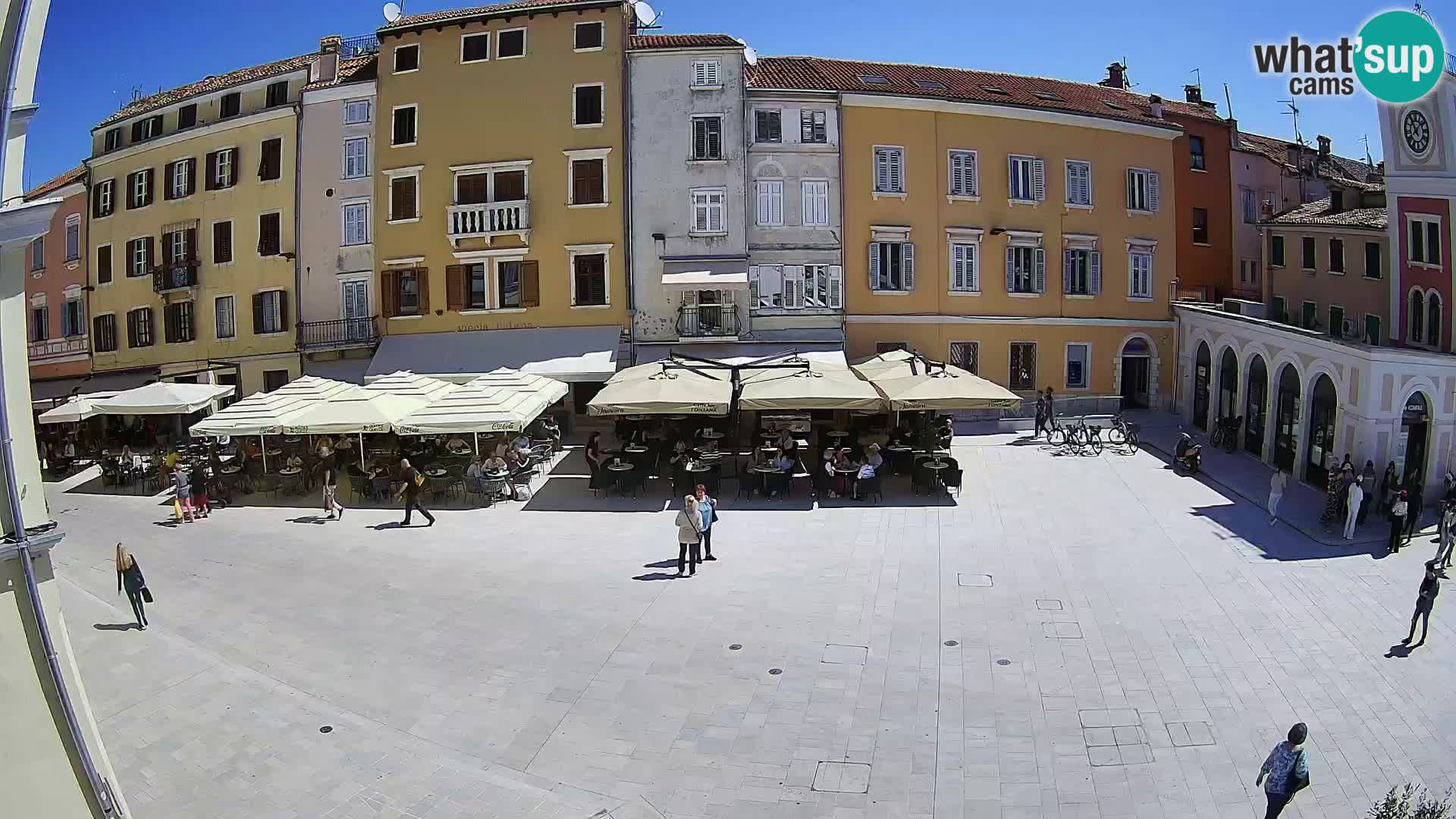 Rovinj Center Webcam – Main Square
