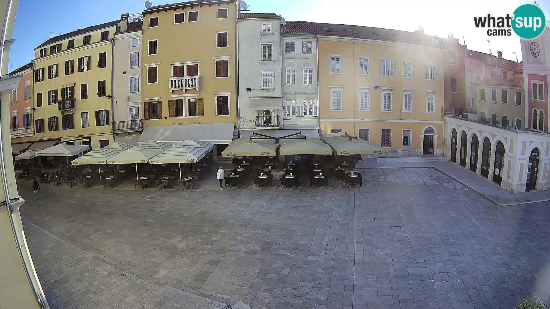 Webcam Rovinj Center – Plaza Principal