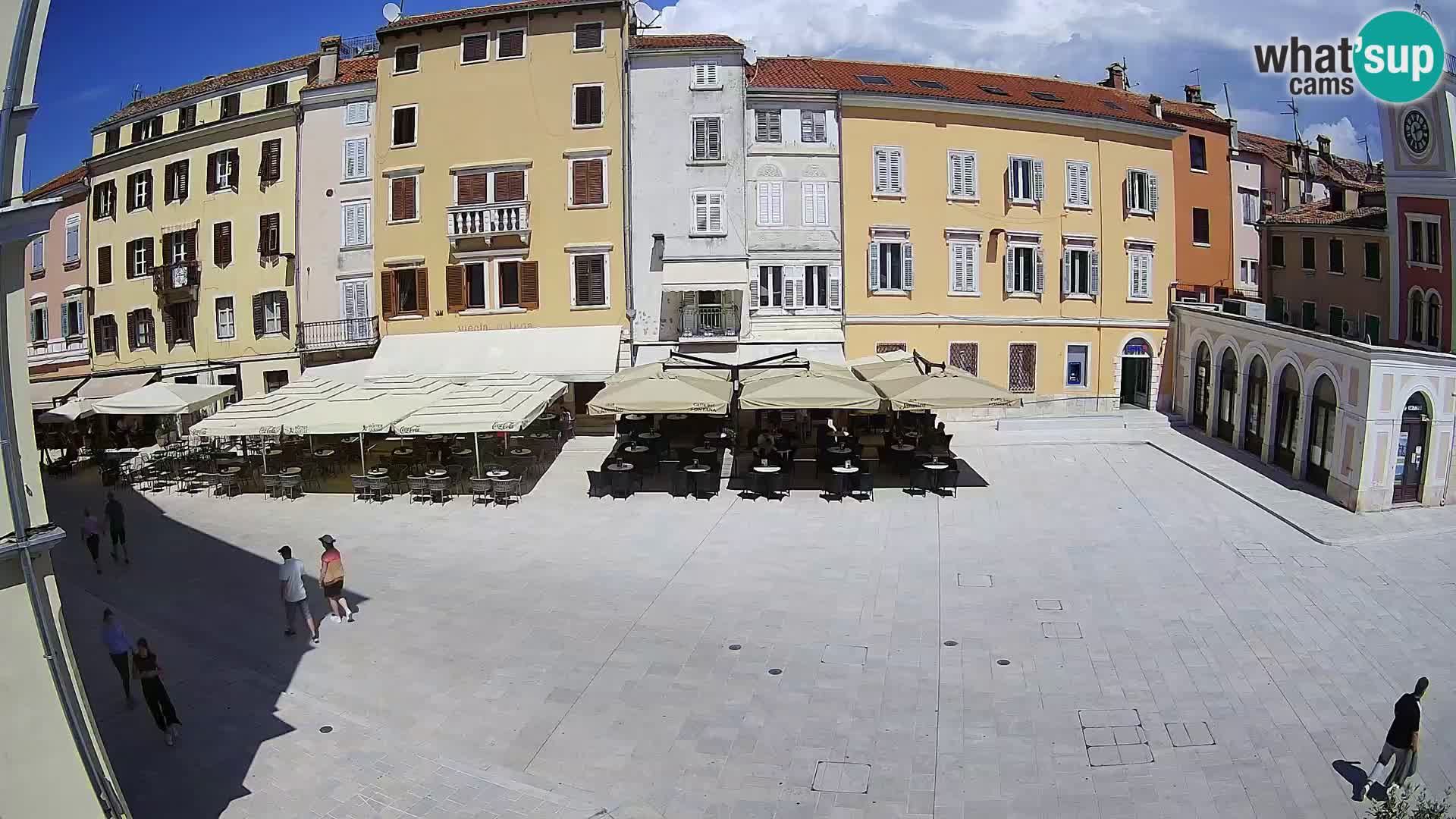 Webcam Rovinj Center – Plaza Principal