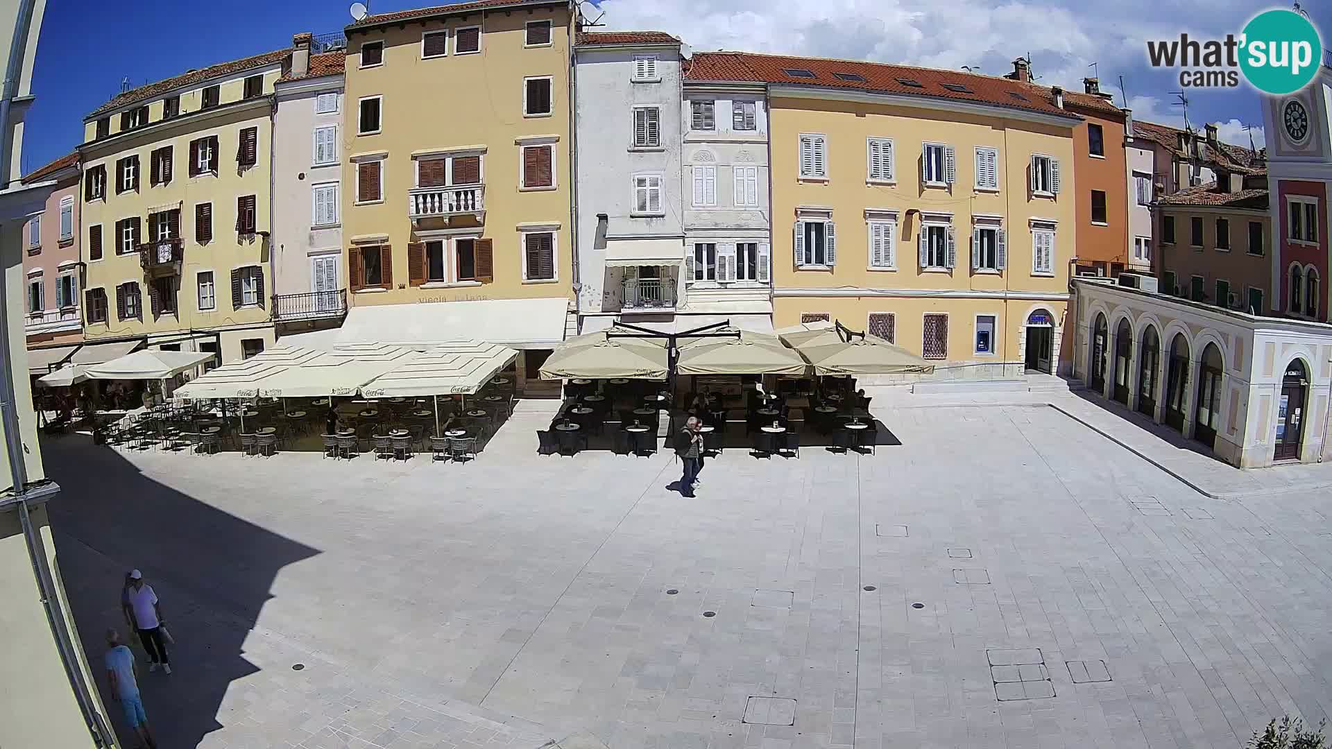 Webcam Rovinj Centre – Place Principale