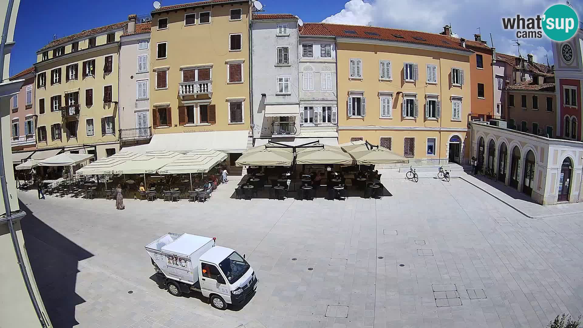 Webcam Rovinj Center – Plaza Principal