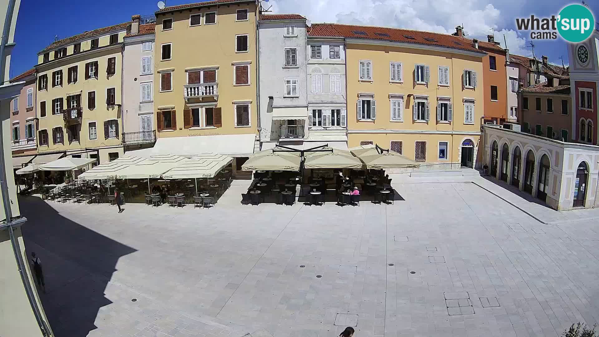 Webcam Rovinj Center – Plaza Principal