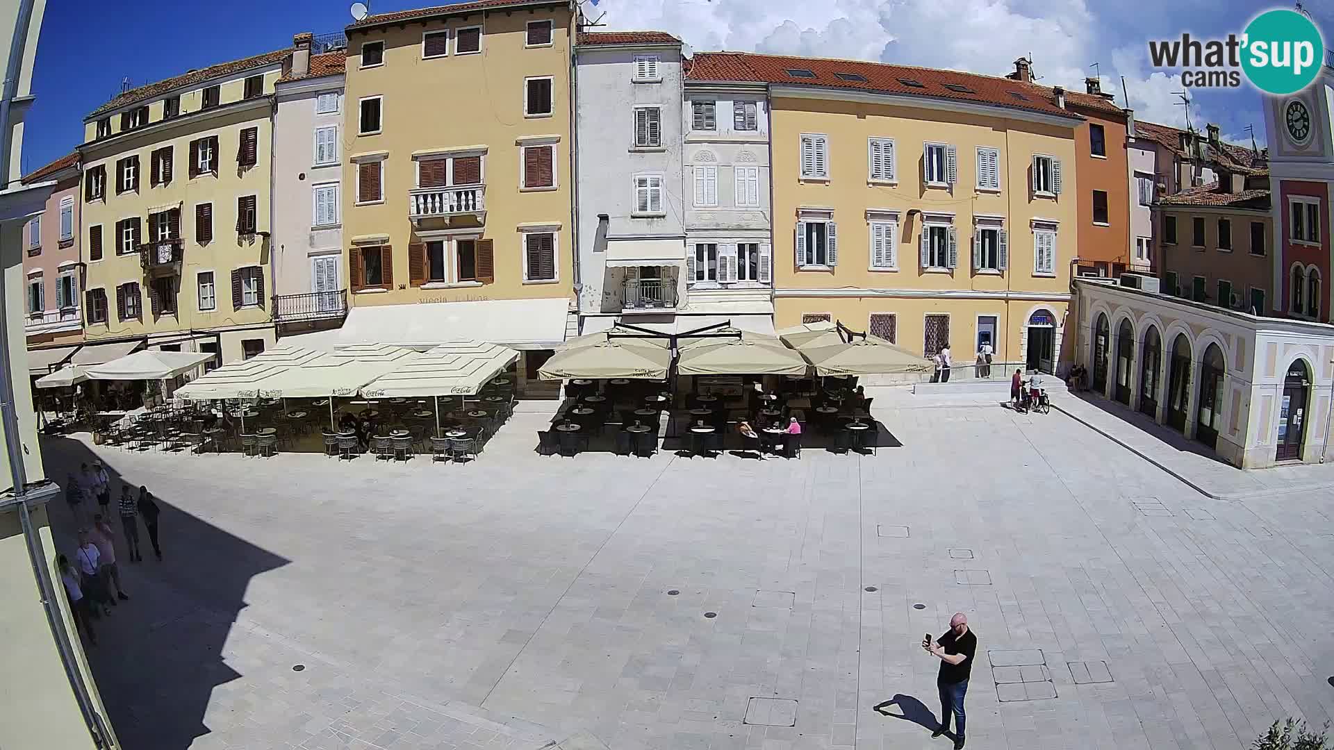 Webcam Rovinj Centre – Place Principale