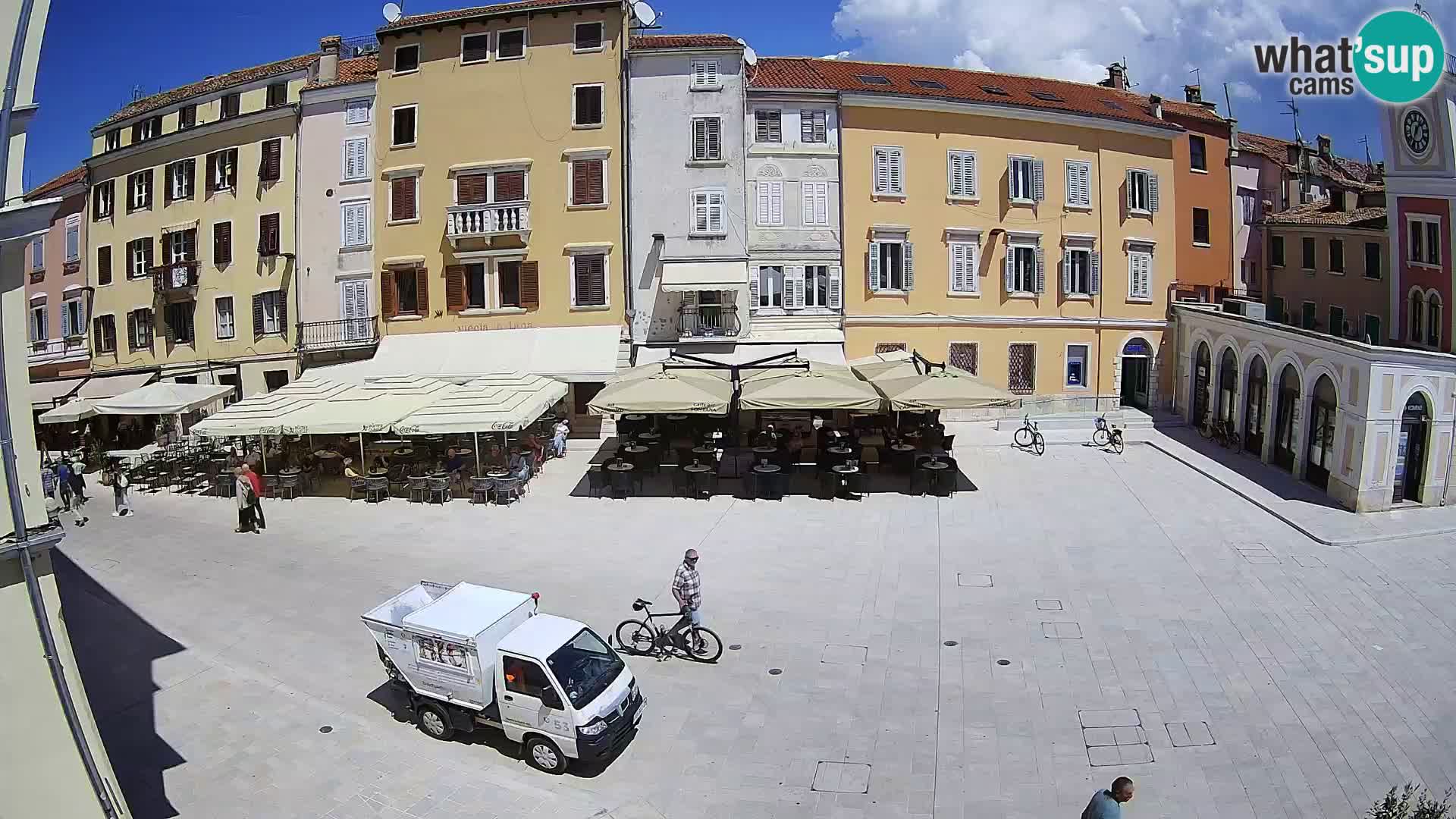 Webcam Rovigno Centro – Piazza Centrale