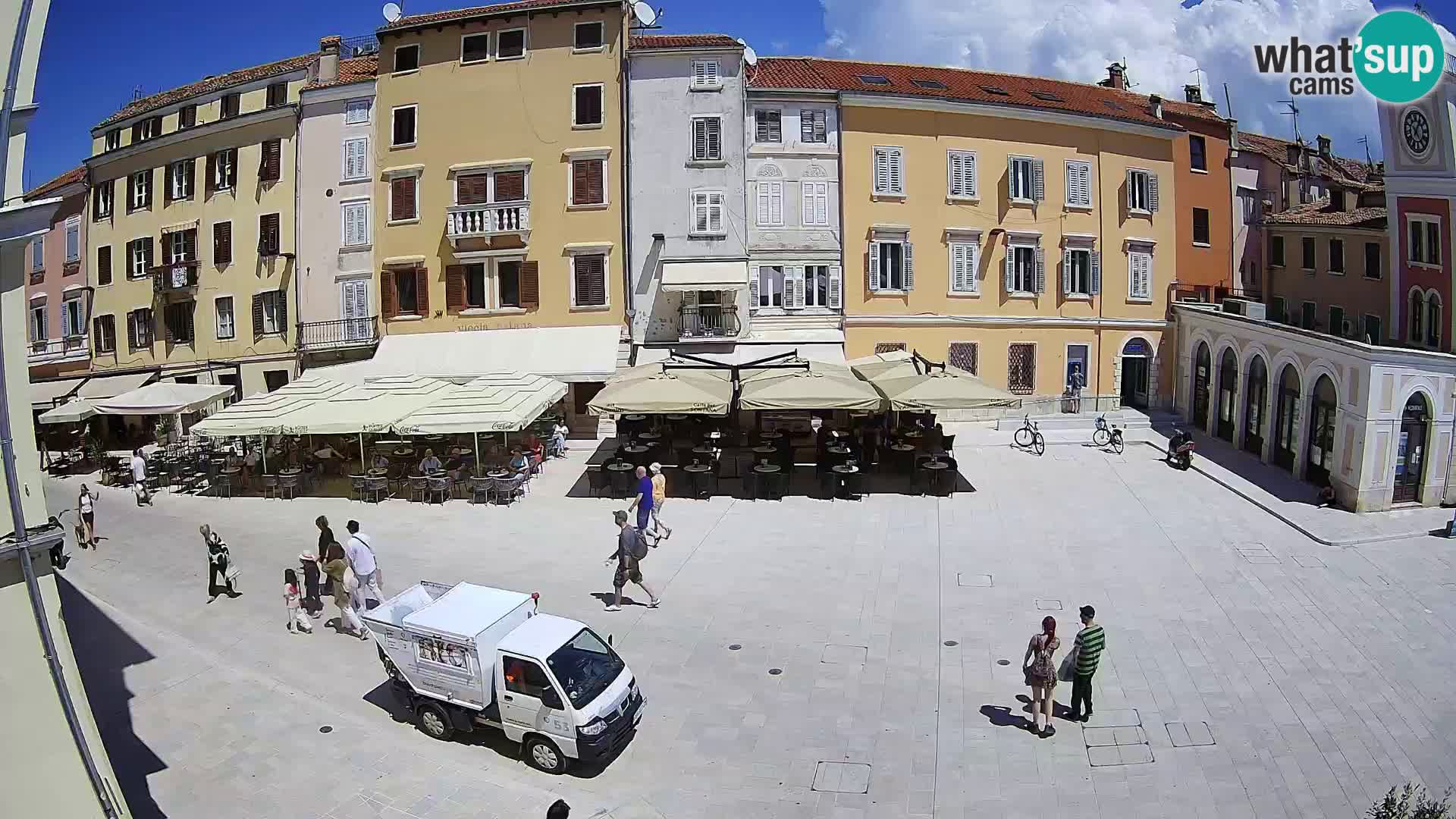 Rovinj Center Webcam – Main Square