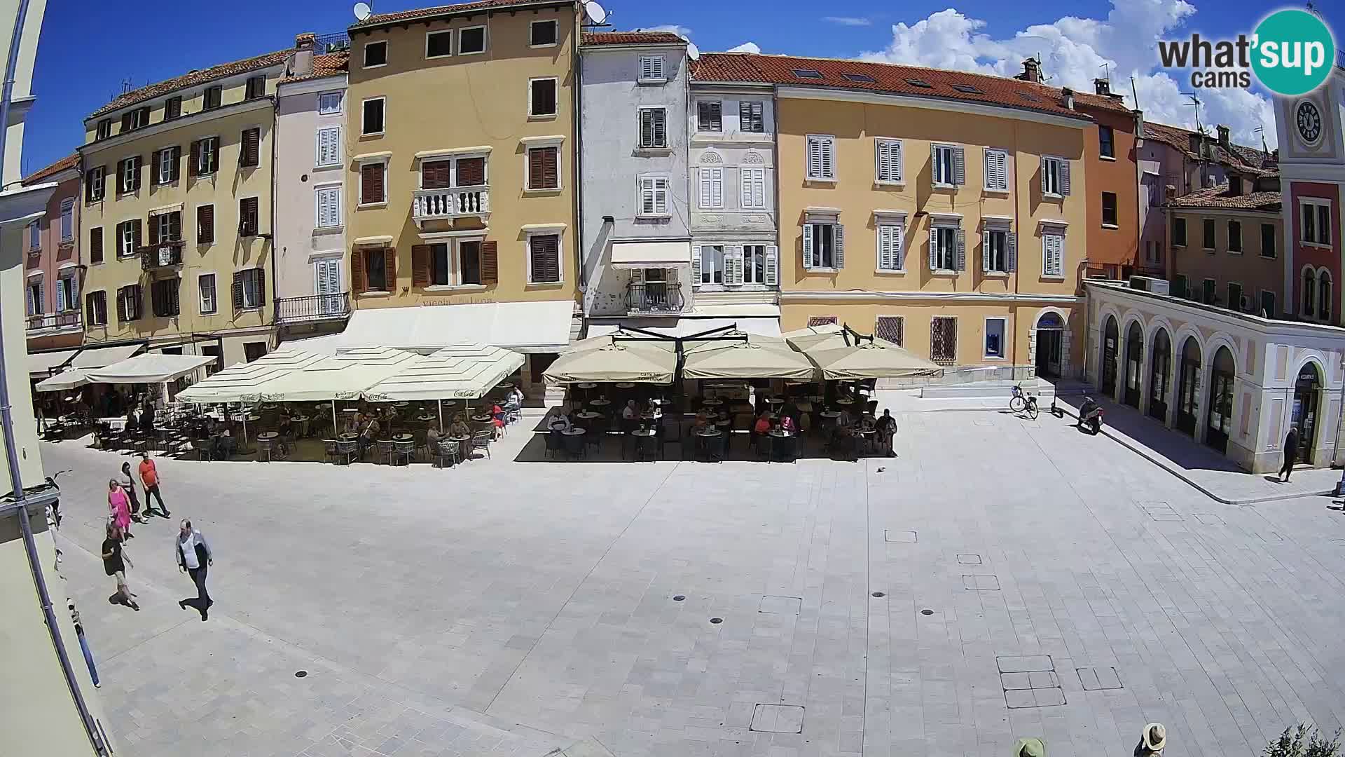 Webcam Rovinj Centar – glavni trg