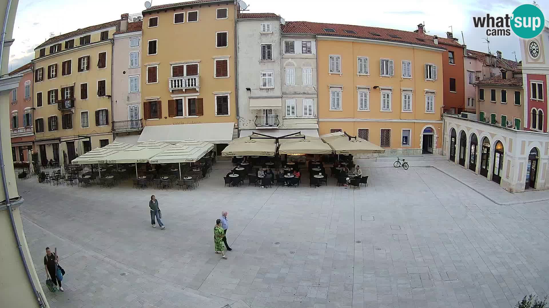 Webcam Rovinj Centre – Place Principale