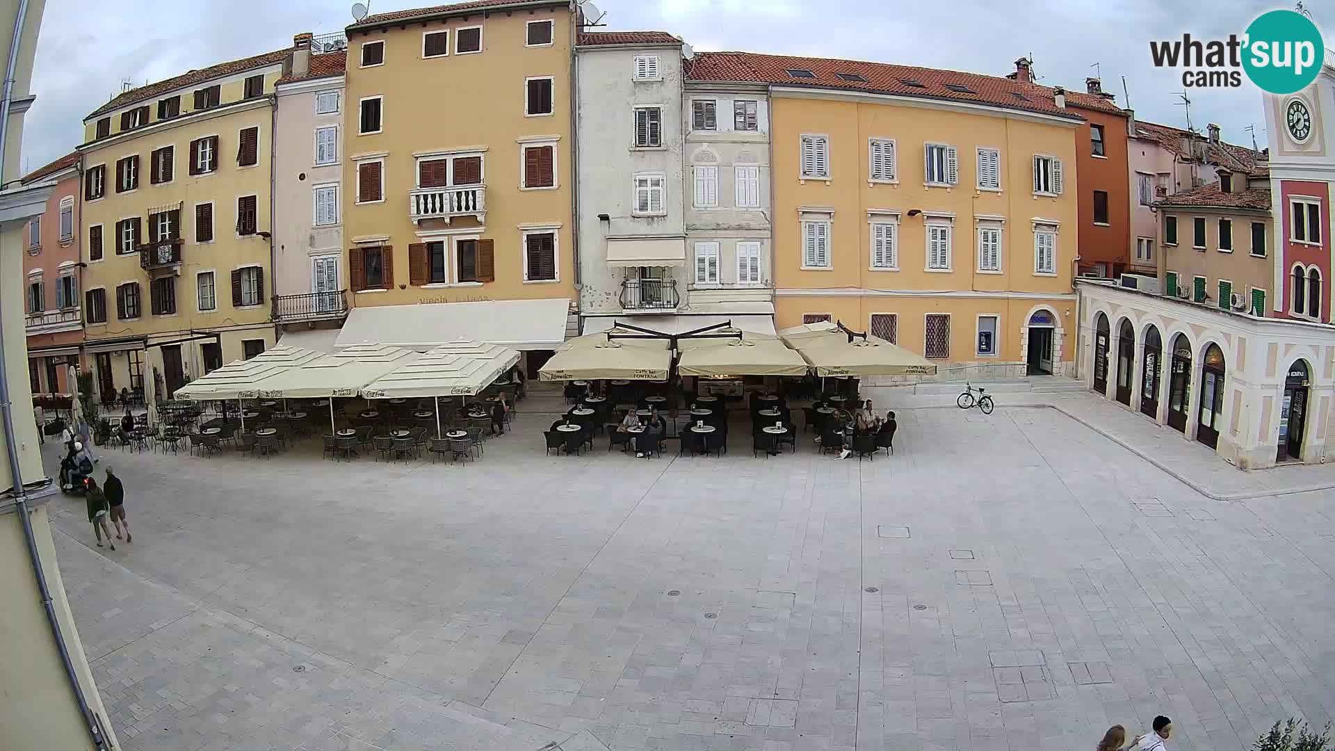 Webcam Rovinj Center – Plaza Principal