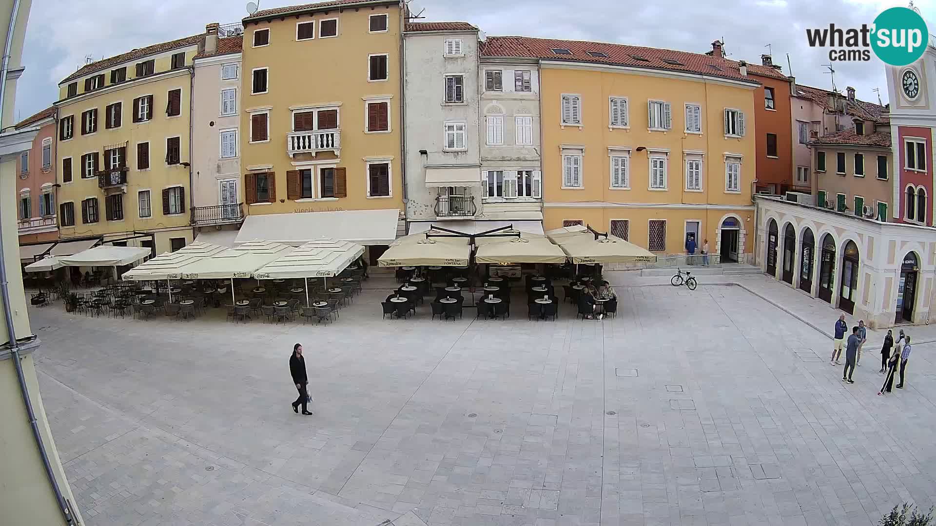 Spletna kamera Rovinj Center – Glavni trg