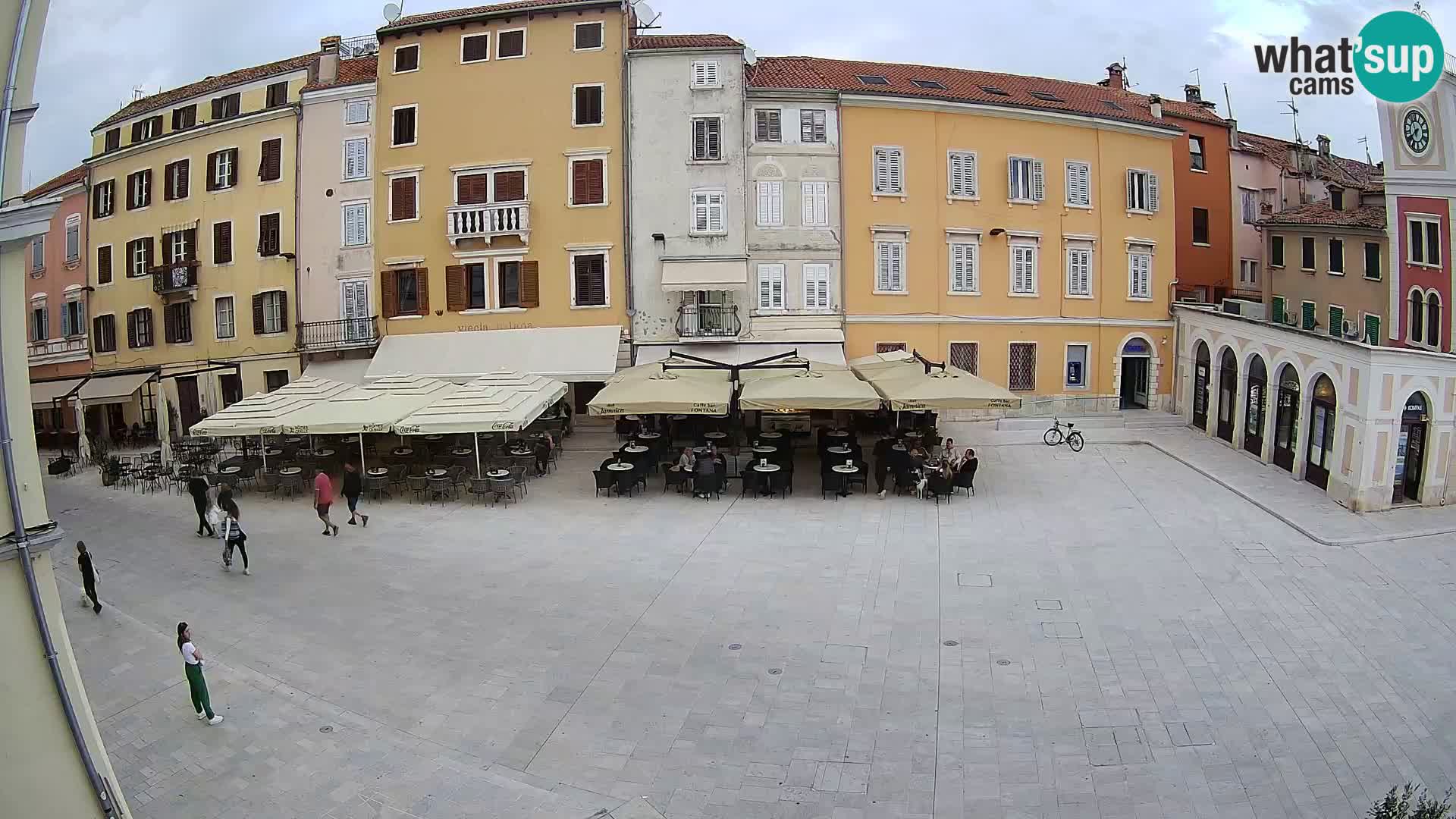 Rovinj Center Webcam – Main Square