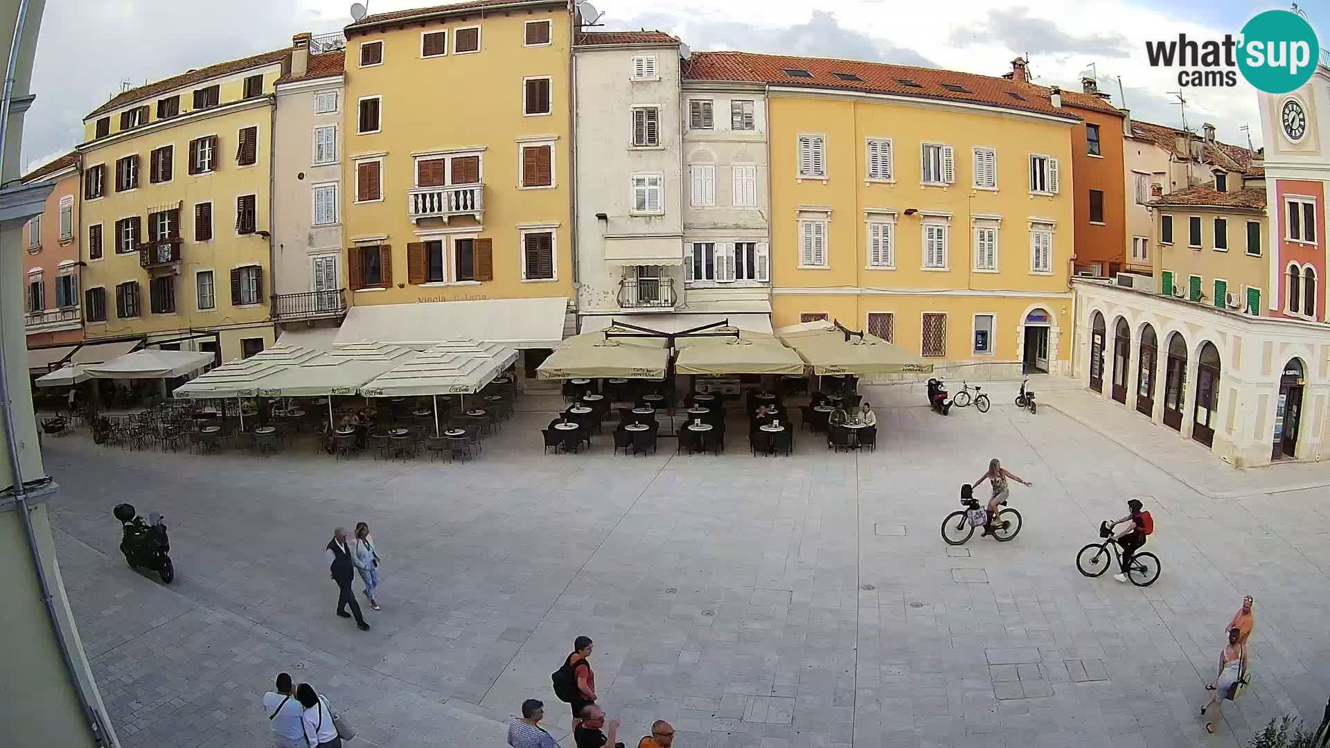 Webcam Rovinj Center – Plaza Principal