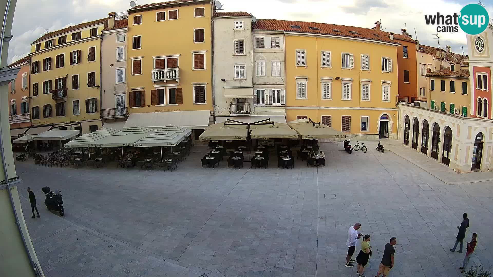 Webcam Rovinj Center – Plaza Principal