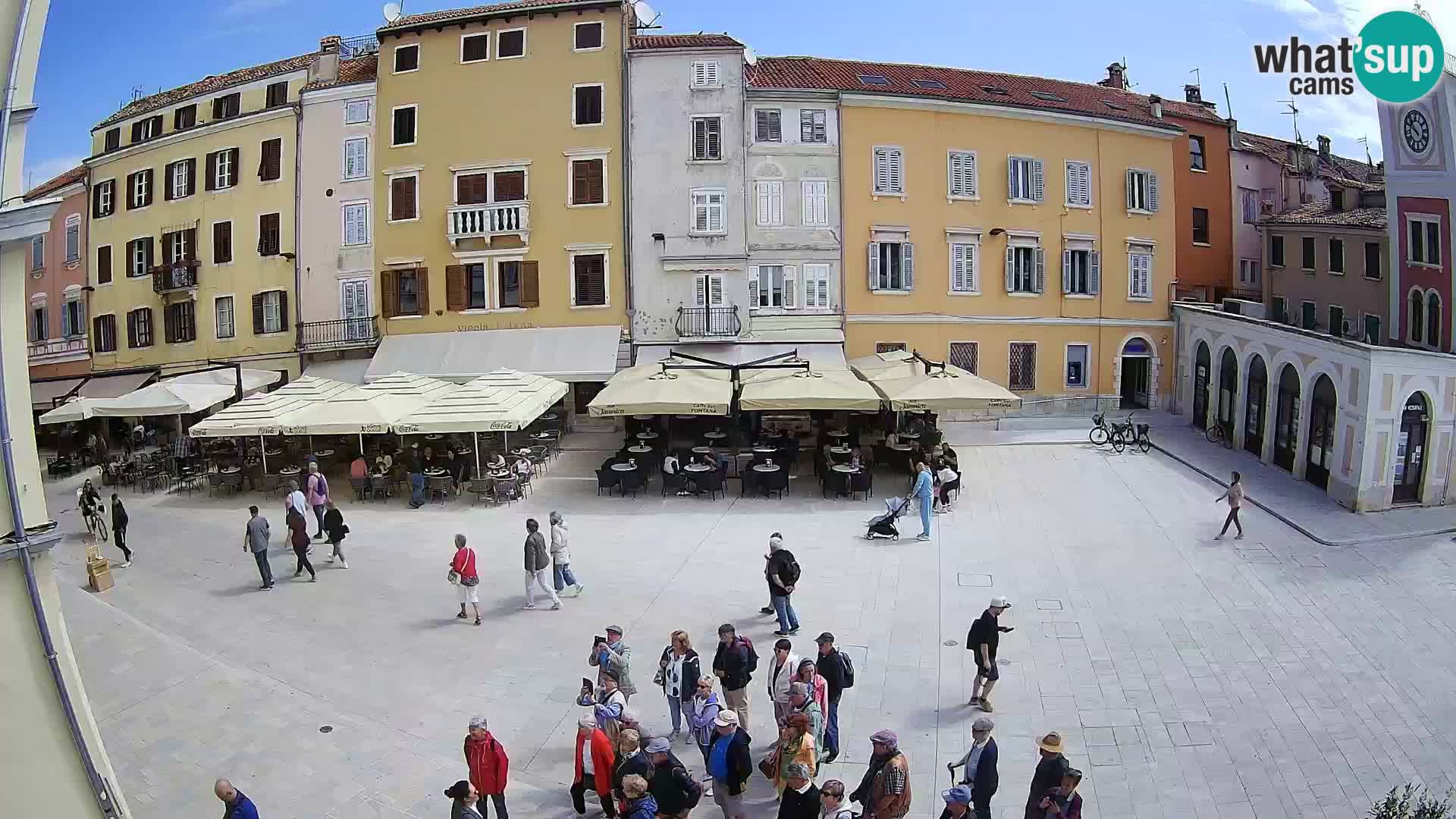 Spletna kamera Rovinj Center – Glavni trg
