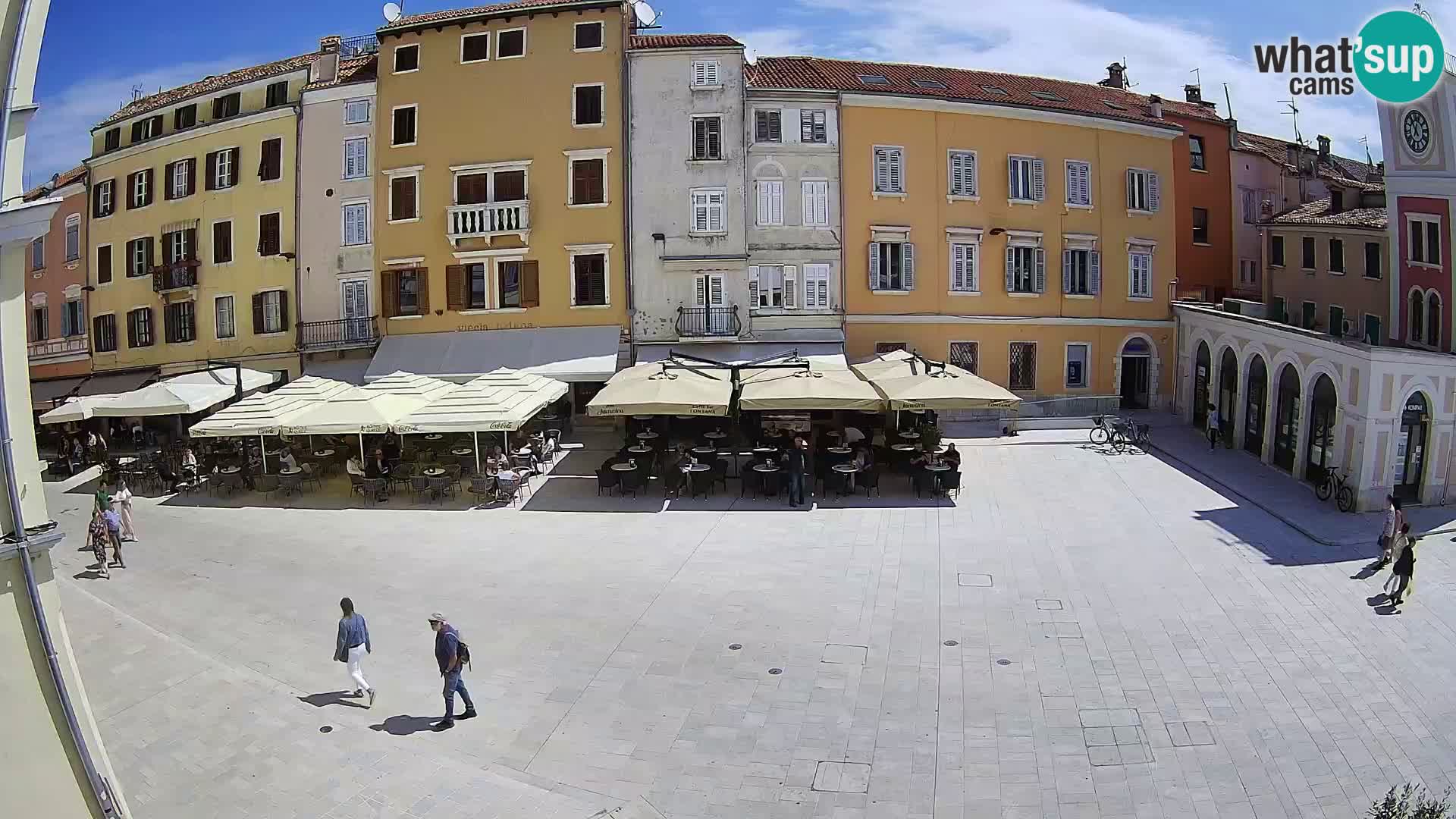 Spletna kamera Rovinj Center – Glavni trg