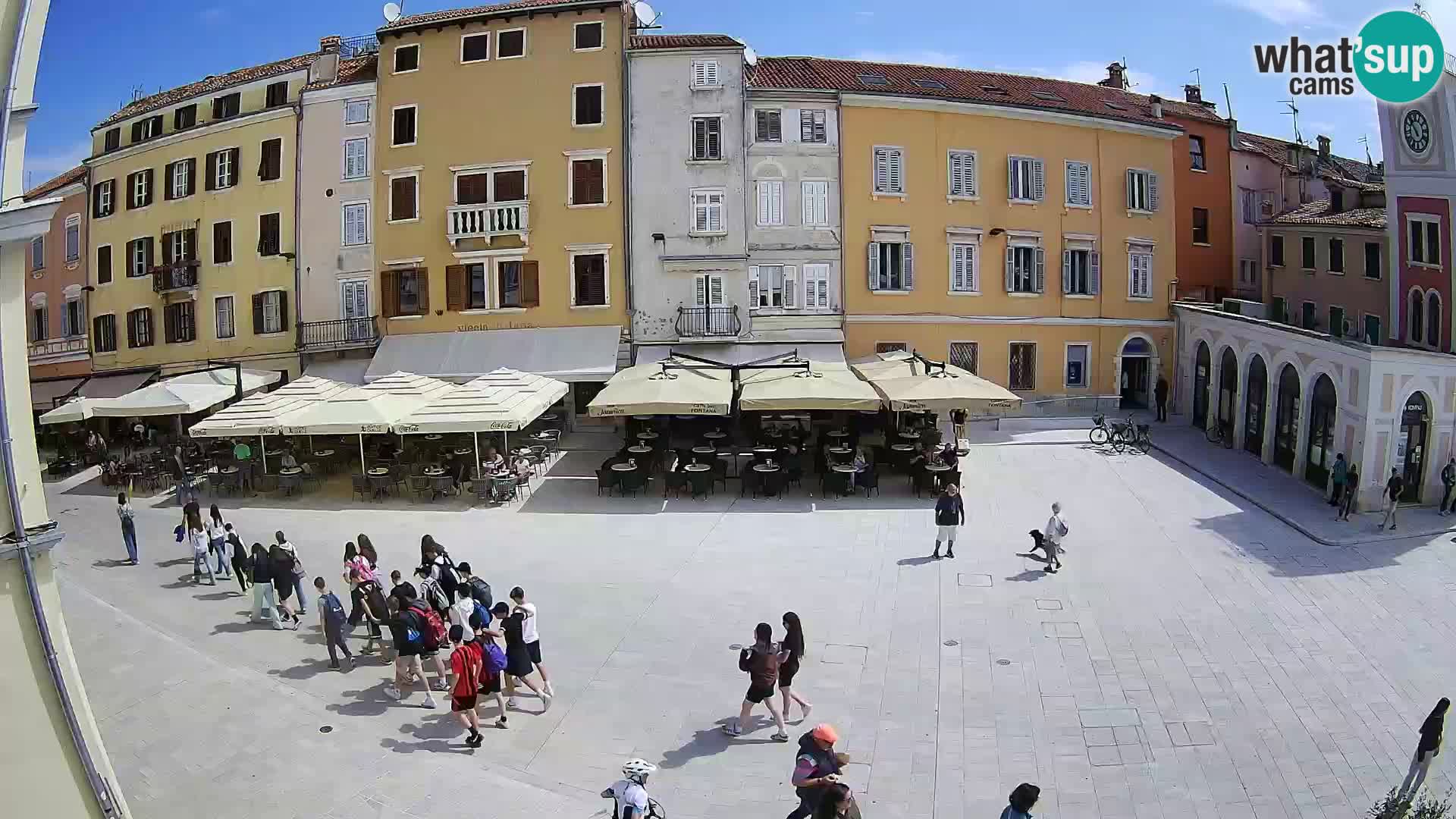 Rovinj Center Webcam – Main Square