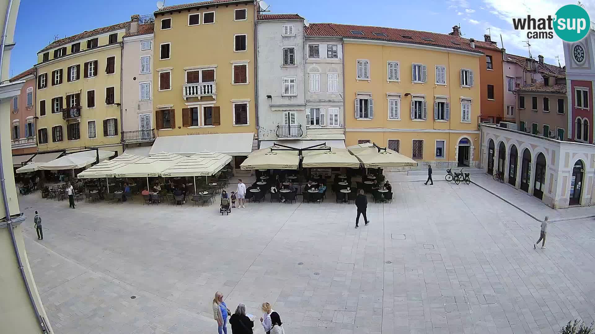 Webcam Rovinj Centre – Place Principale