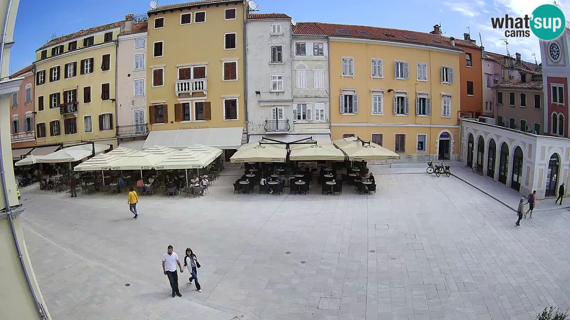 Webcam Rovigno Centro – Piazza Centrale