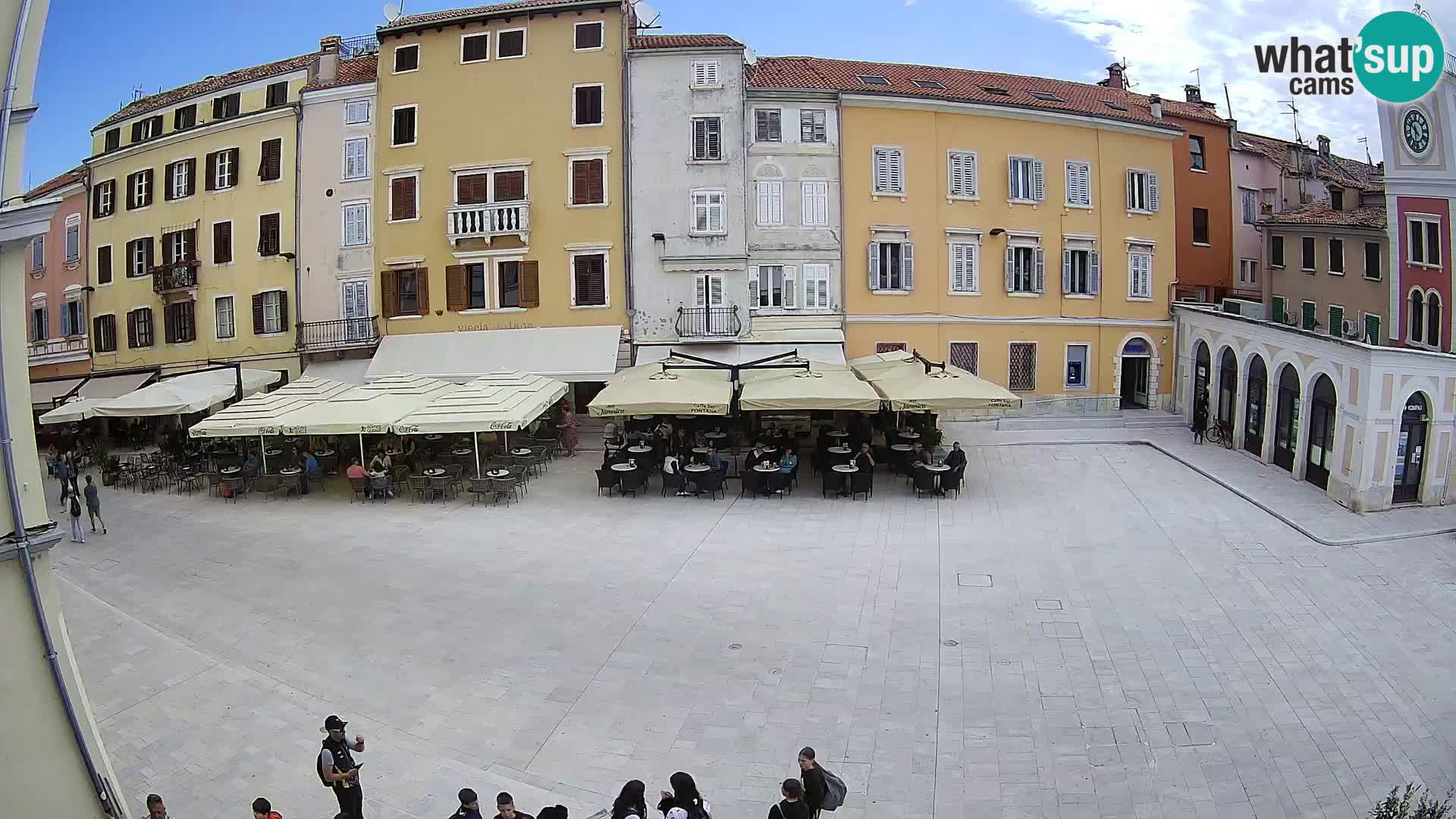 Webcam Rovinj Centar – glavni trg