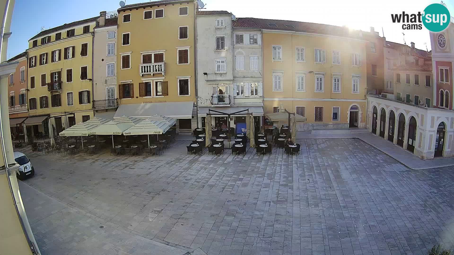 Webcam Rovinj Zentrum – Hauptplatz in Echtzeit