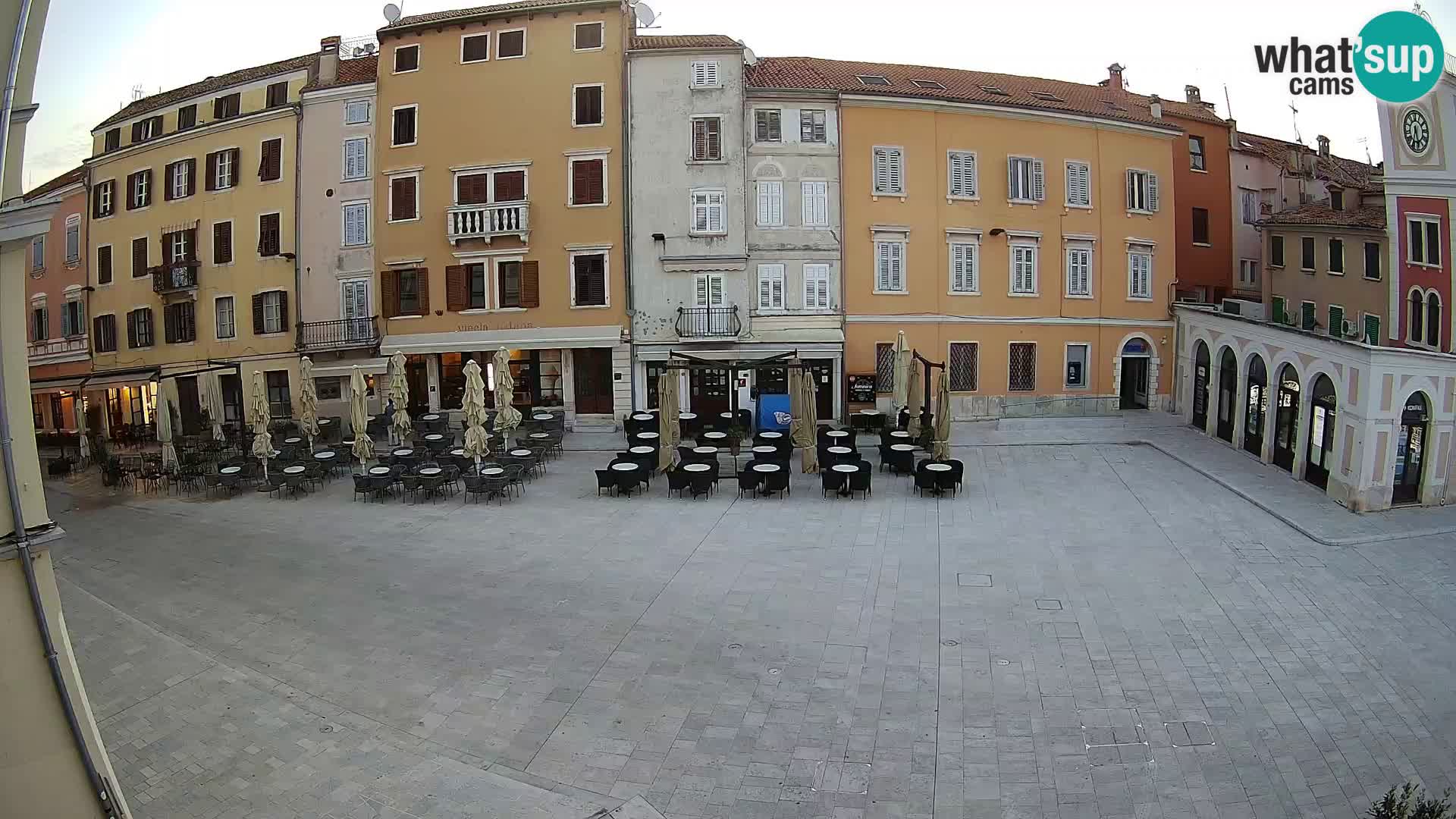 Webcam Rovinj Centre – Place Principale