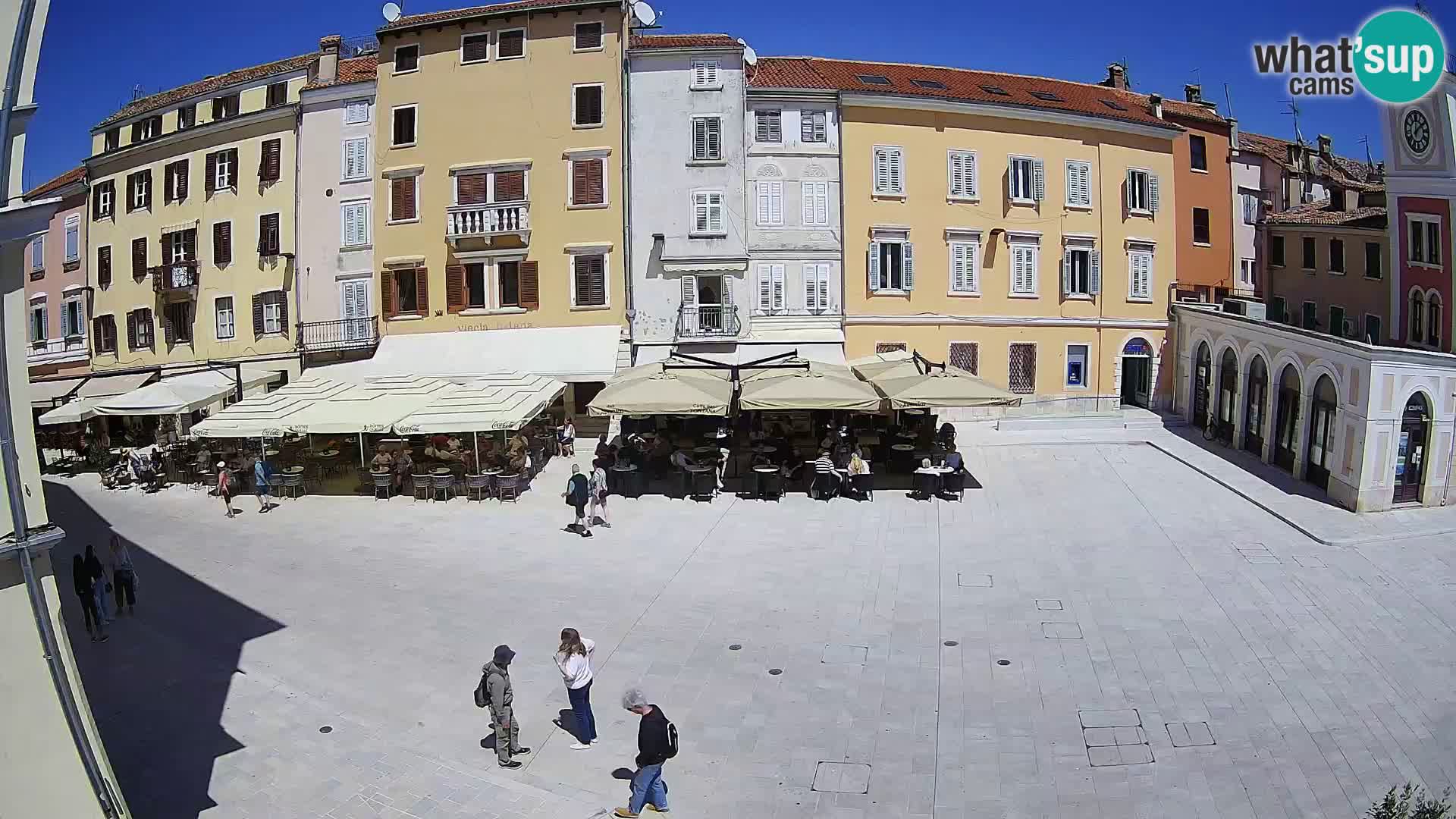 Spletna kamera Rovinj Center – Glavni trg