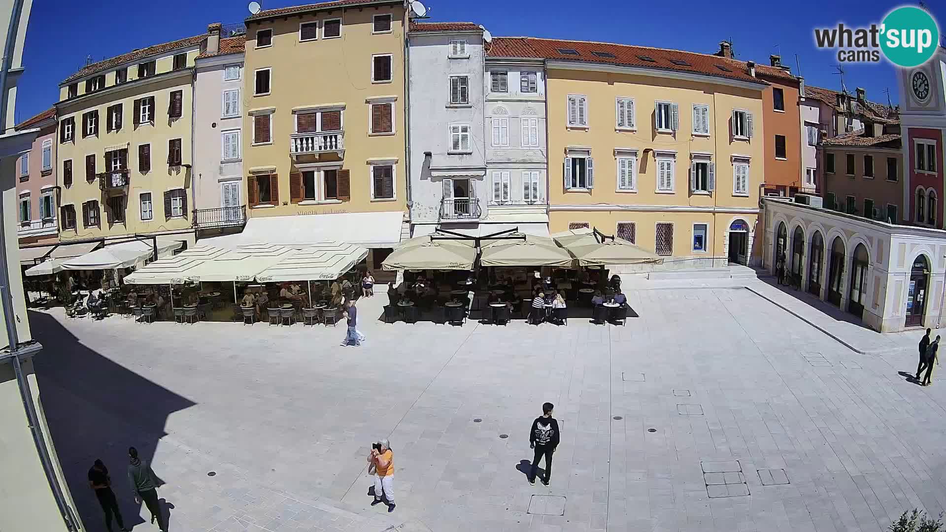 Webcam Rovinj Center – Plaza Principal
