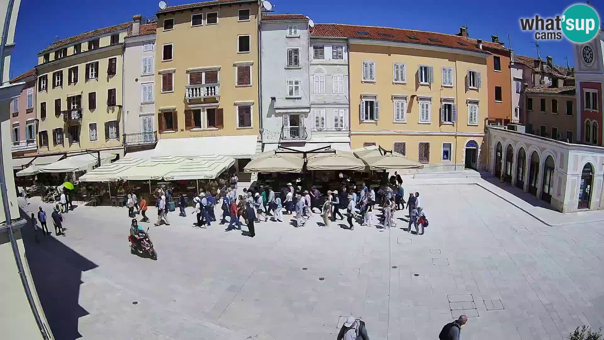Webcam Rovigno Centro – Piazza Centrale