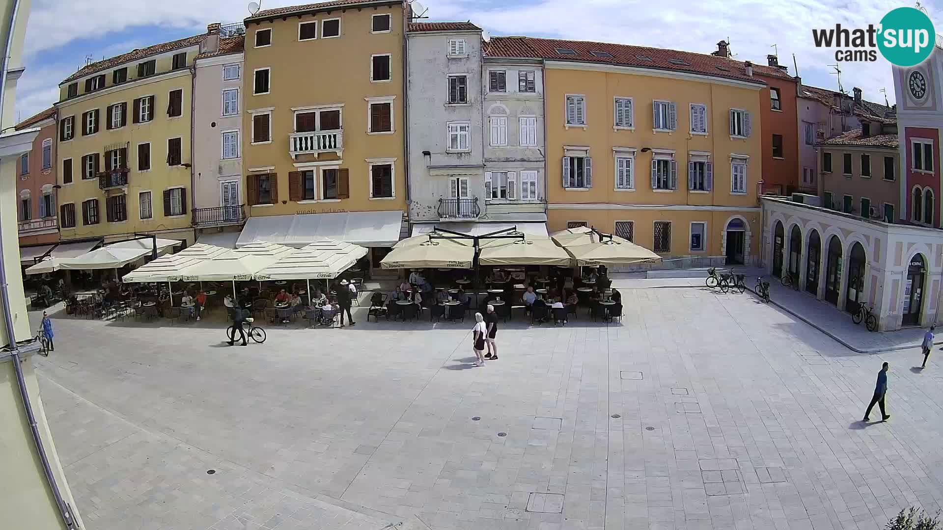 Webcam Rovinj Centre – Place Principale