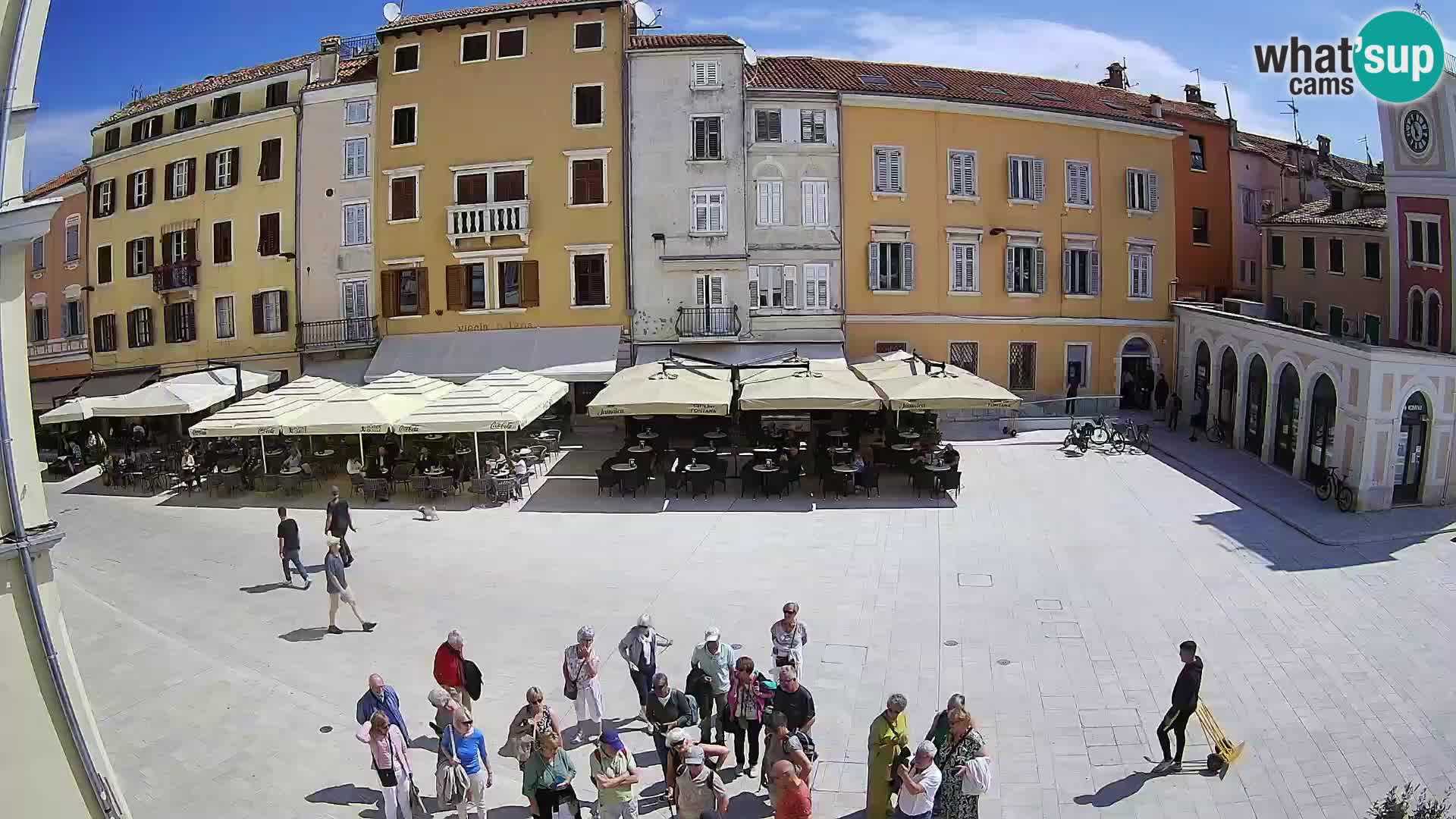 Webcam Rovinj Centre – Place Principale
